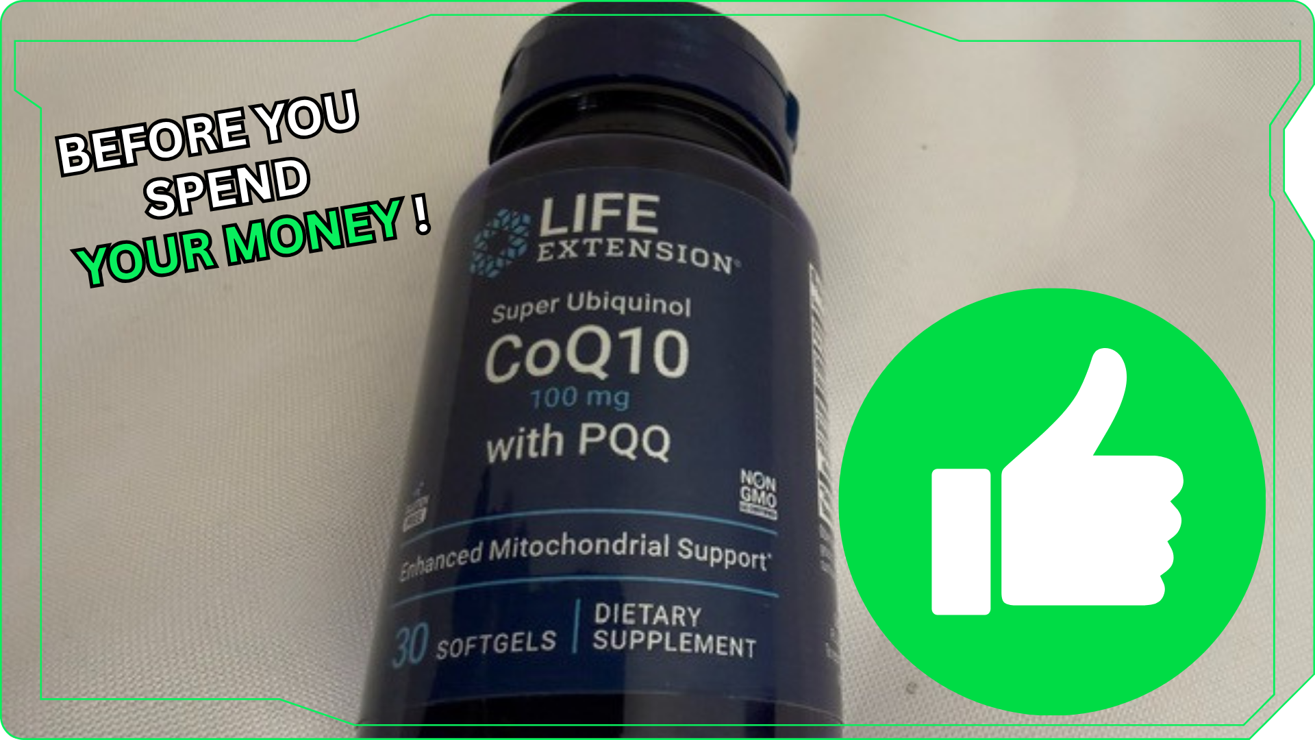 Life Extension Super Ubiquinol CoQ10, Heart Health Supplement, Cell Energy, oxidative Stress Defense, Maximum Absorption, 100 mg, Non-GMO, Gluten-Free, 60 softgels