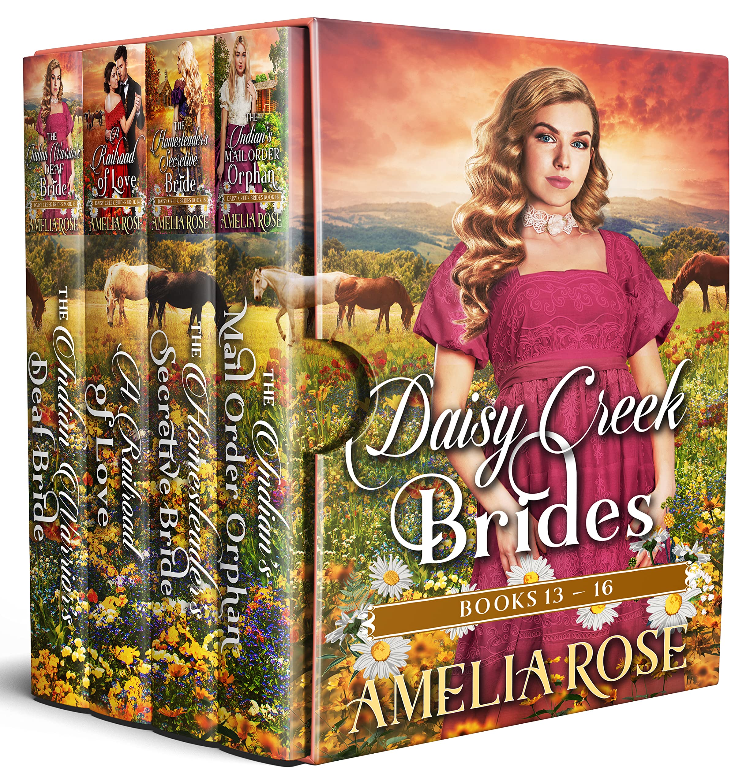 Daisy Creek Brides: Books 13-16: Inspirational Western Mail Order Bride Romance (Daisy Creek Brides Collection Book 4)