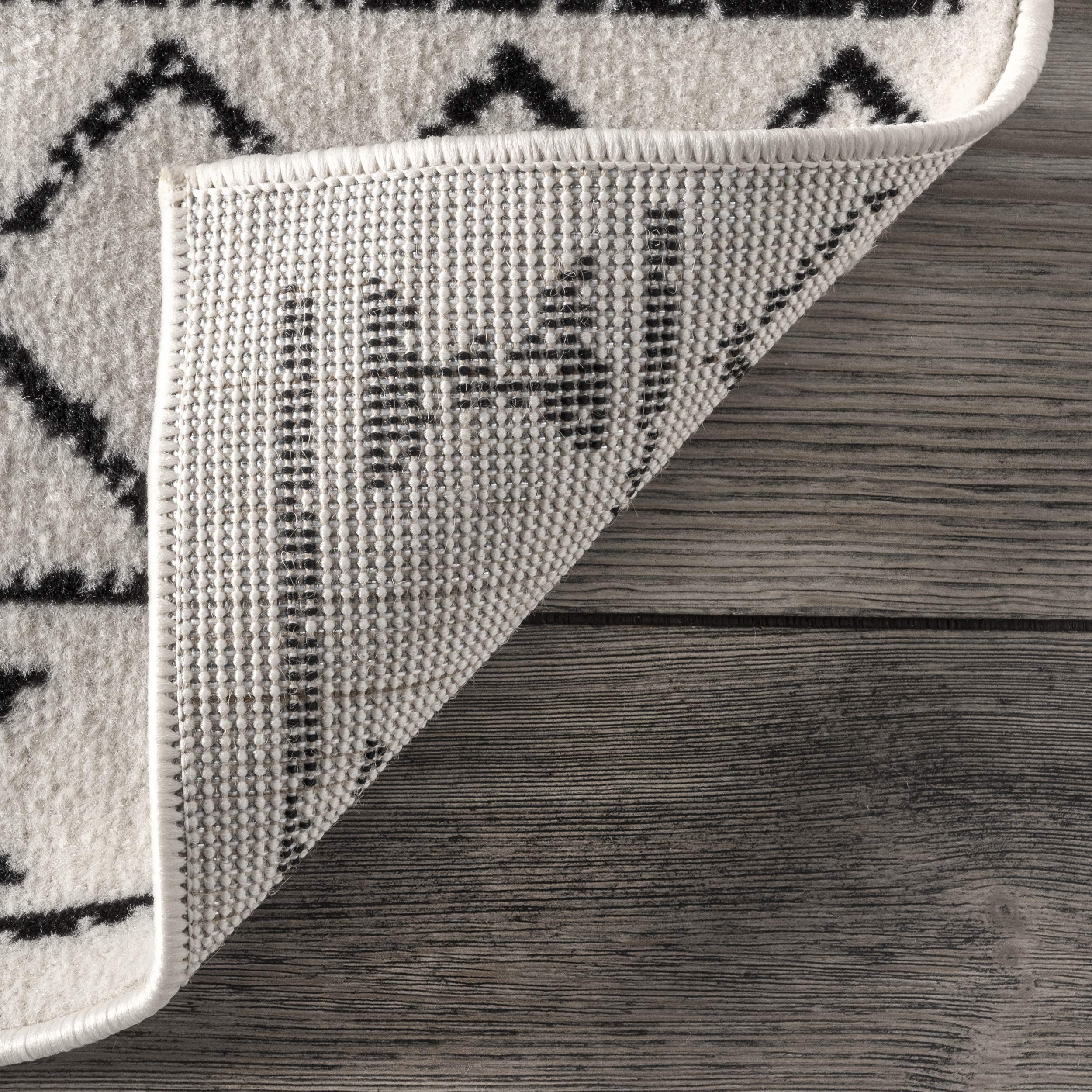 nuLOOM Creek Tribal Moroccan Area Rug, 5' x 8', Grey