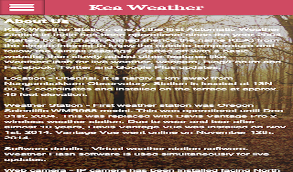 Kea Weather - App on Amazon Appstore