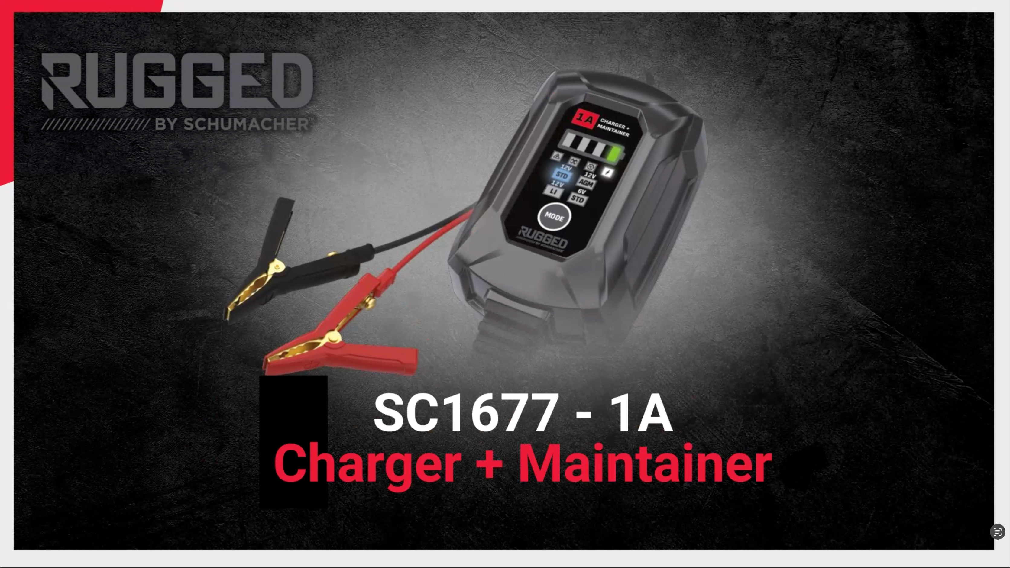 Amazon.com: Schumacher Electric 1A Car Battery Charger