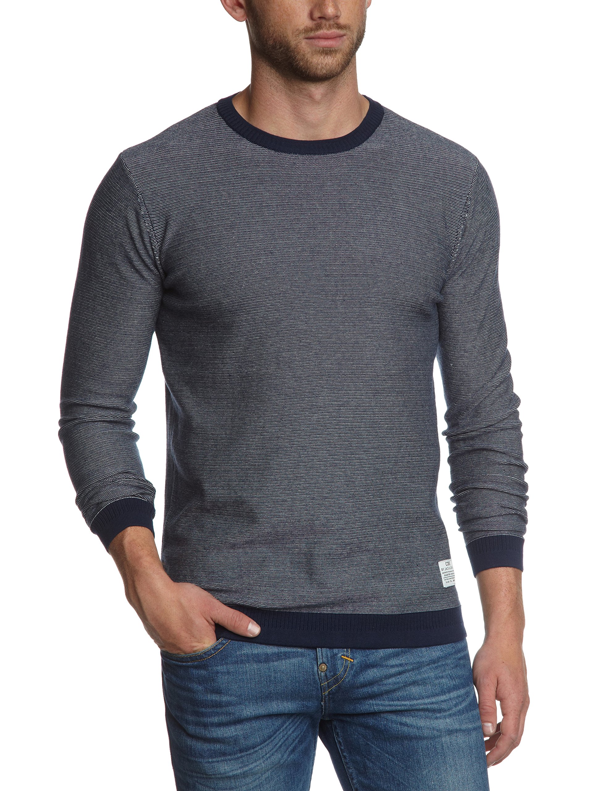 mens Jjco Sharp Knit Sweatshirt