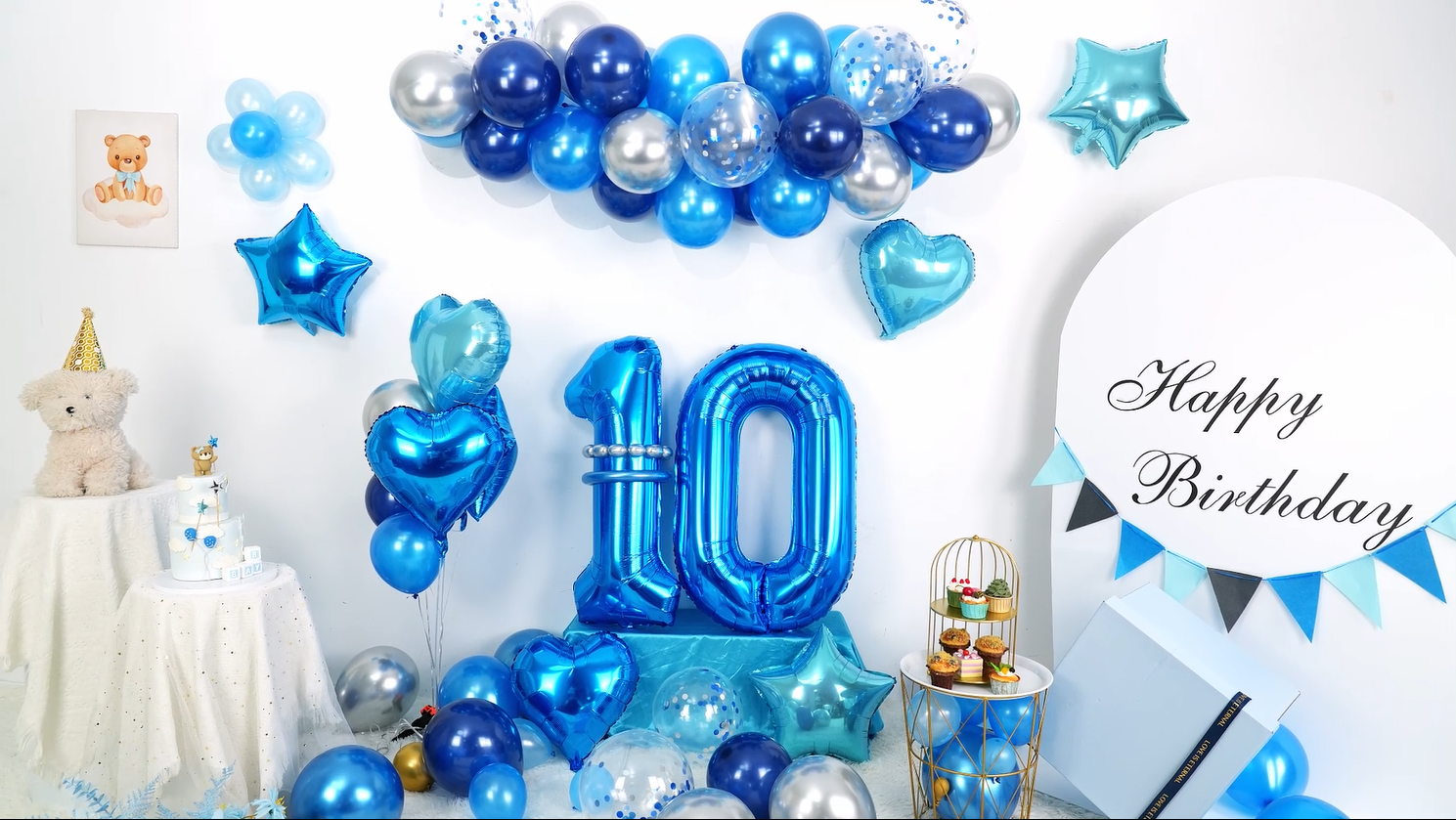 Number 10 In Blue Number 10 Blue Color