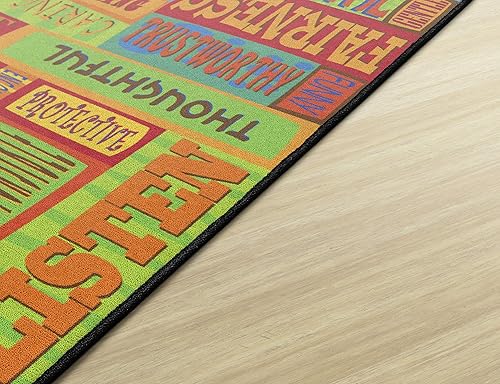 Miniatura 5 de Flagship Carpets. Alfombra educativa para el aula, para niños., Multicolor, 1