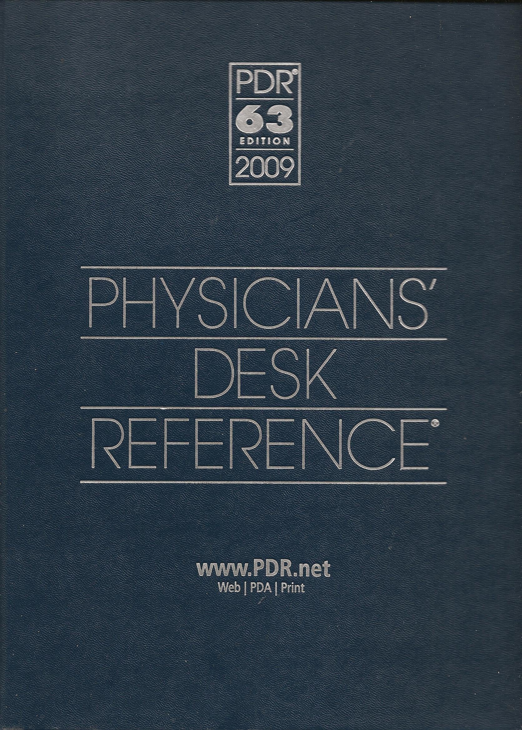 2009 Physicians′ Desk Reference Hardcover – 19 December 2008
