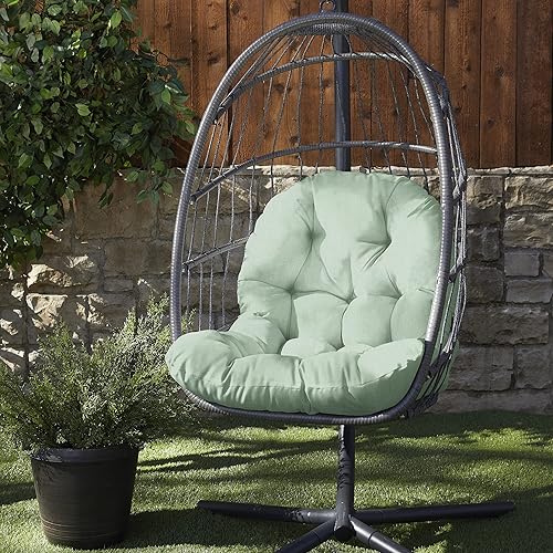 Miniatura 10 de Mozaic Home Sunbrella - Cojín para silla de huevo, 1 unidad (paquete de 1), lona natural