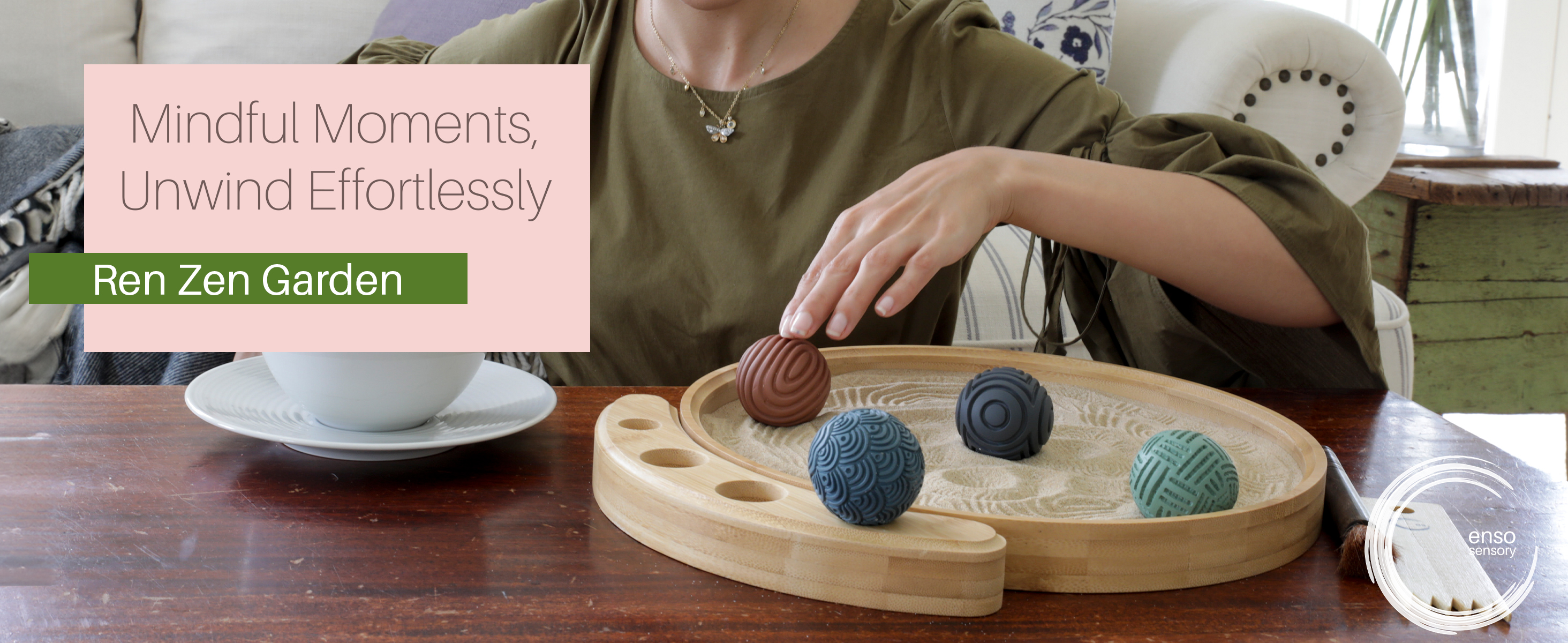 Amazon.com: ENSO SENSORY Japanese Zen Garden Kit for Desk – 12