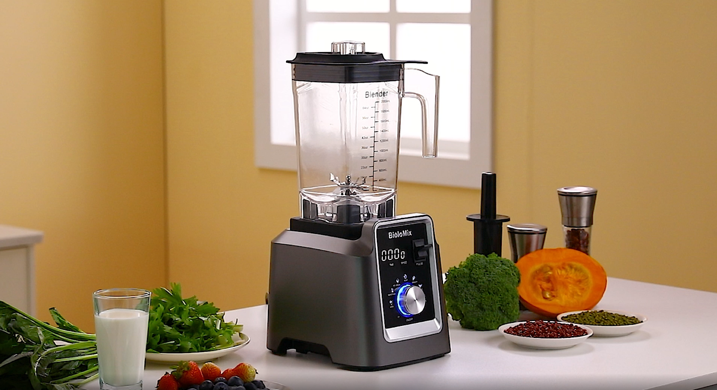 Biolomix Professional Blender, 2200W 6 Automatic Program for
