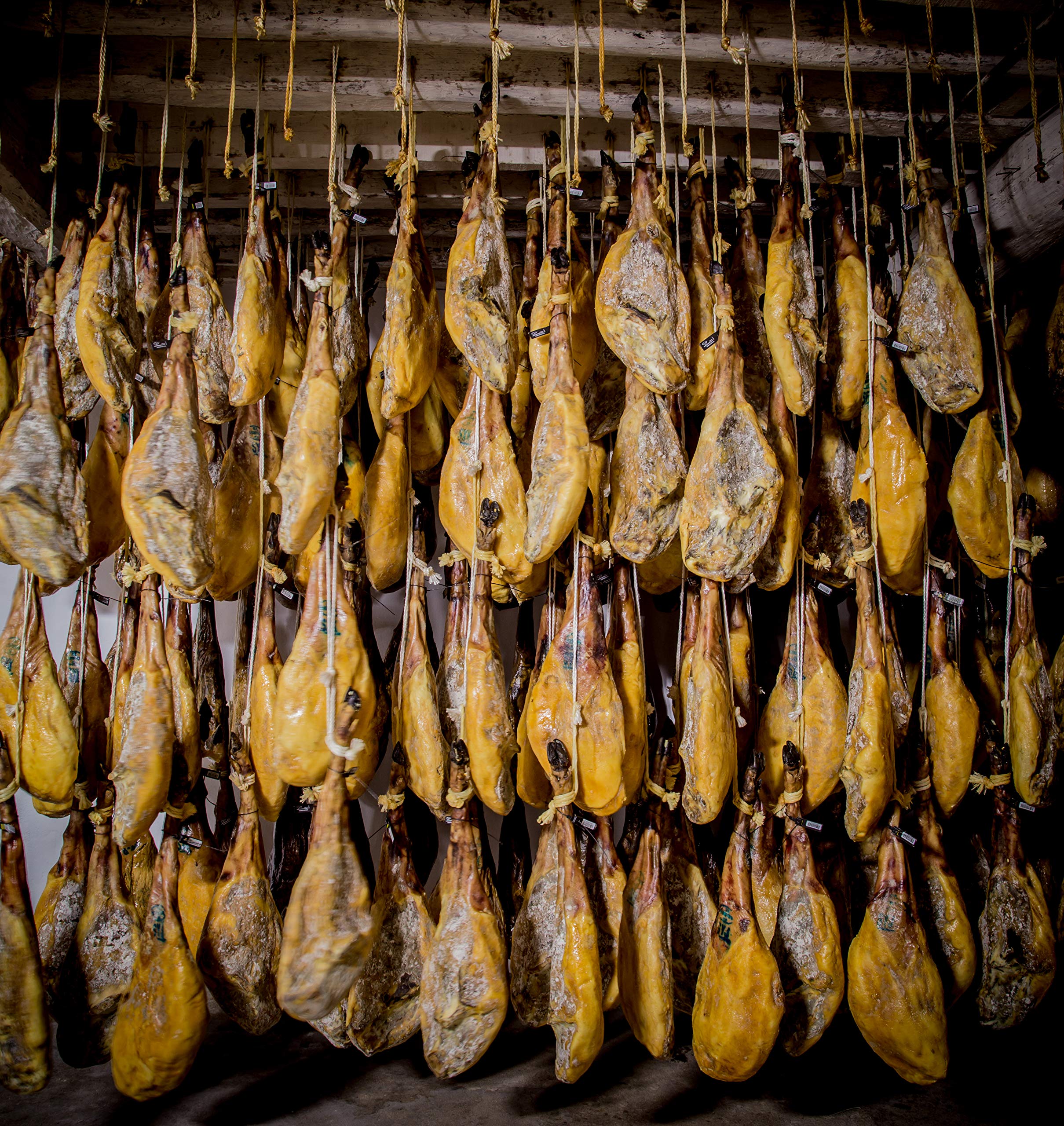 JAMÓN IBÉRICO DE CEBO DE CAMPO 50% RAZA IBÉRICA 7 a 7,5 KG. MARCA GUIJU. FABRICA DE GUIJUELO.SALAMANCA. (7 a 7,5 kg)