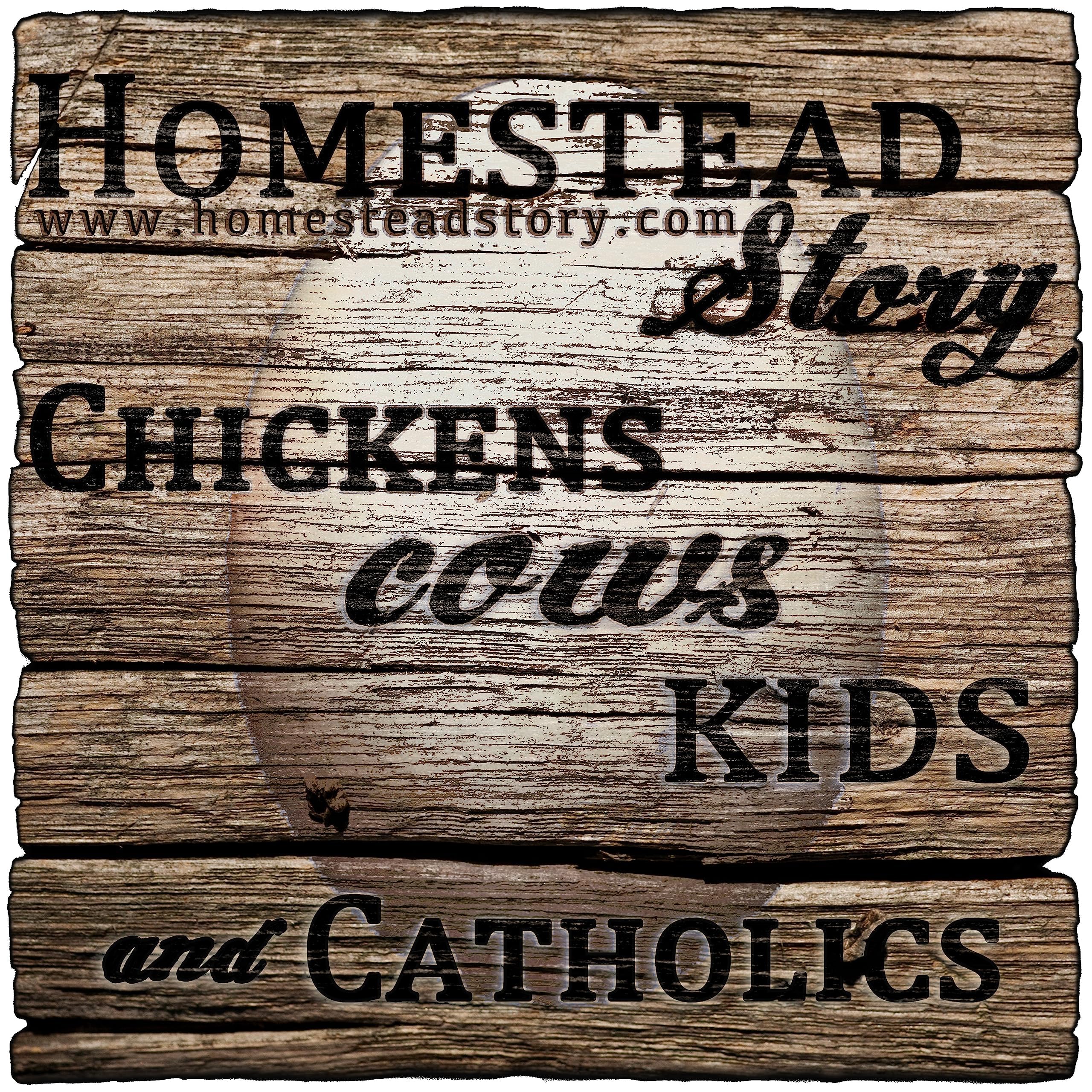 Homestead Story - Chickens, Cows, Kids, and Catholics