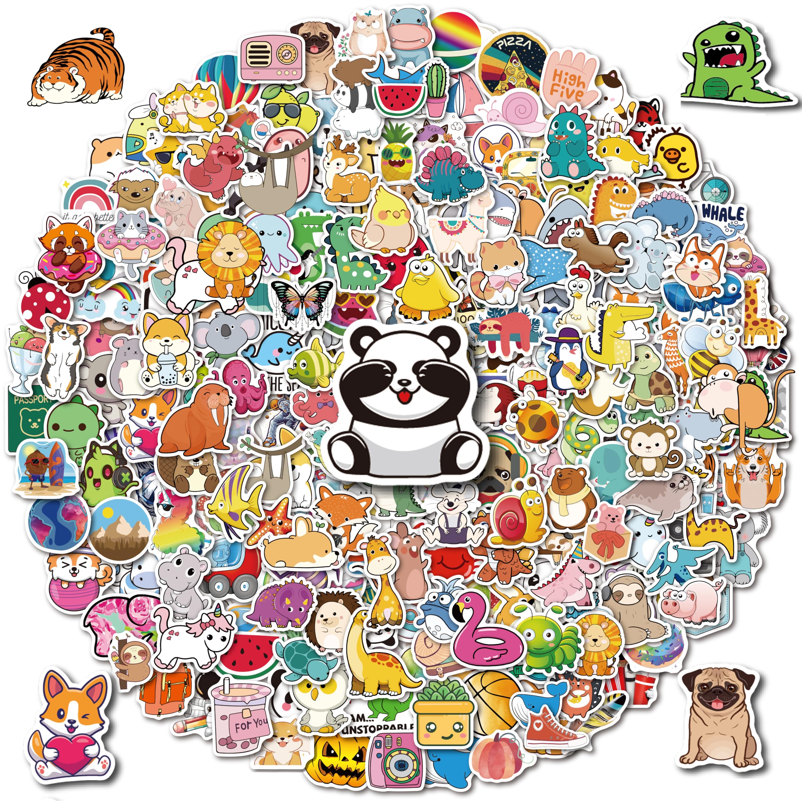 Stickers for Water Bottles, 300PCS Water Bottle Stickers for Kids | Waterproof Vinyl Stickers, Cute Stickers Pack, Back to School Supplies Classroom