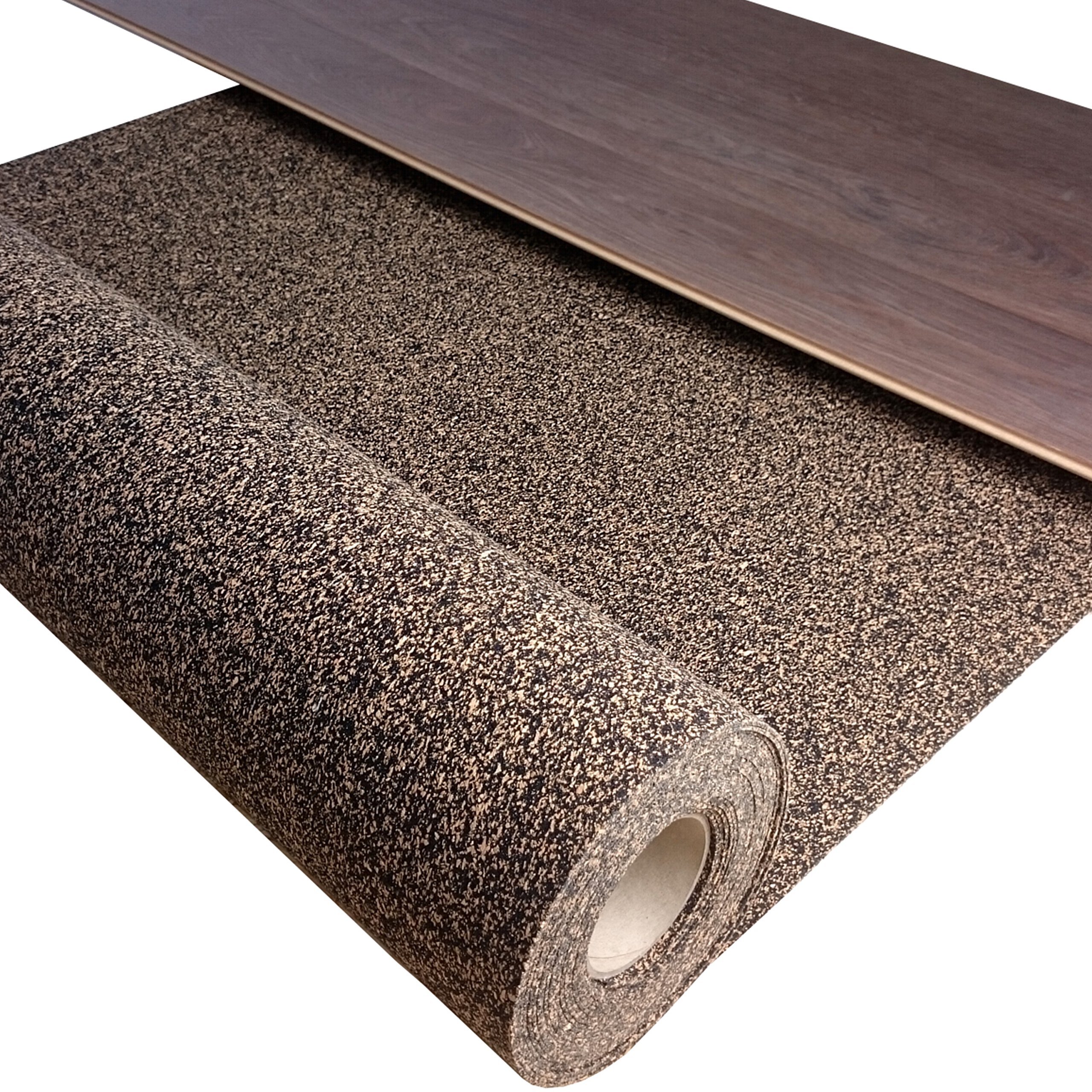 Trecor 1 M² Rubber Cork (Cork) Footsteps Acoustic Sound Insulation And Walking Noises For Parquet, Cork, And Vinyl Floors – Also Suitable For Carpet Carpets – Thickness: 5 Mm – Footstep Sound Insulation 22 Db (A) – We Make Your Floor Quiet.