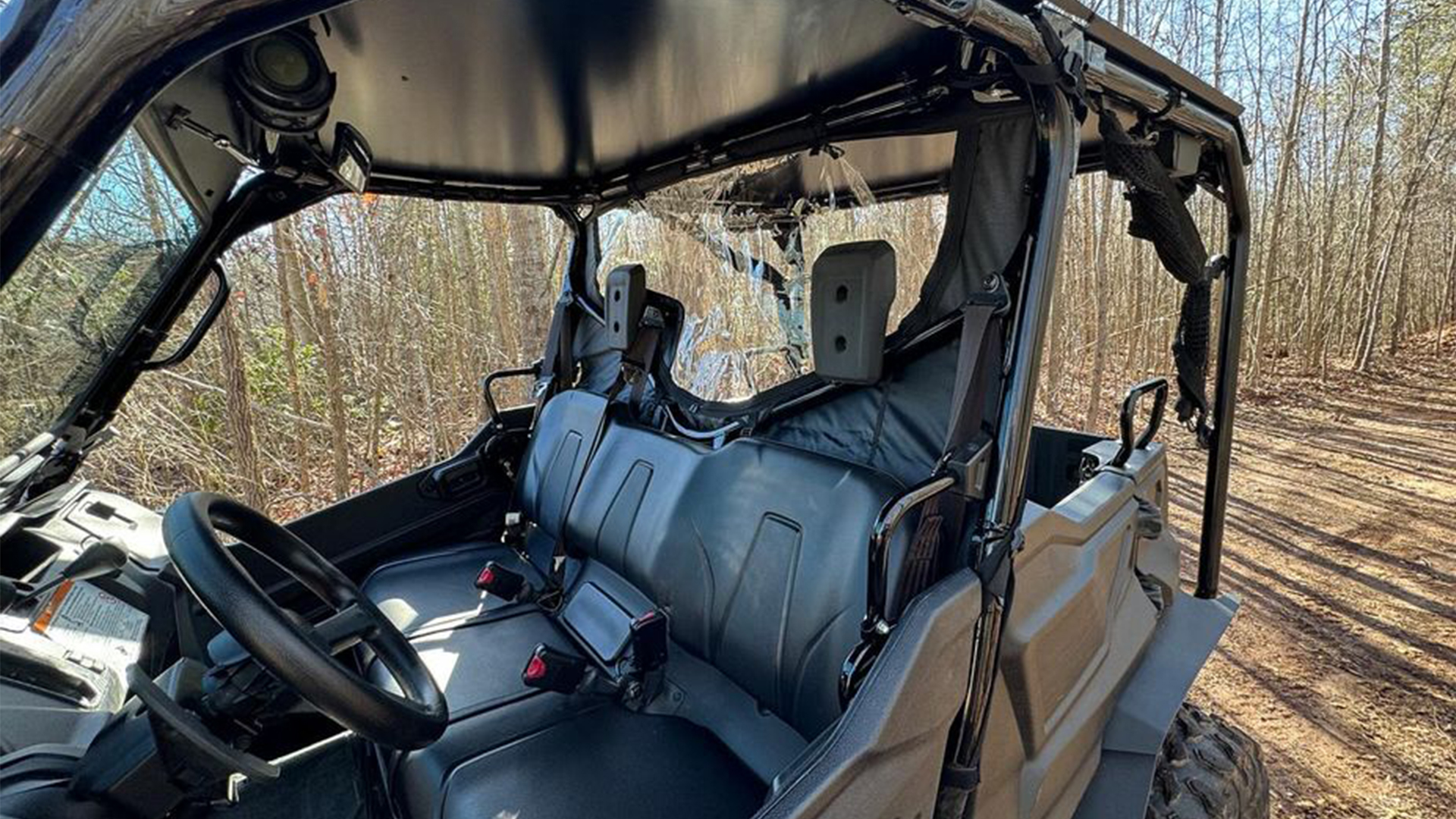 Amazon.com: StarknightMT Rear Window for Pioneer 1000 5 2016-2025