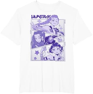 Halloween Huntrix Cute Manhwa Panels T-Shirt