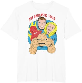 The Fantastic Four Retro Comic T-Shirt