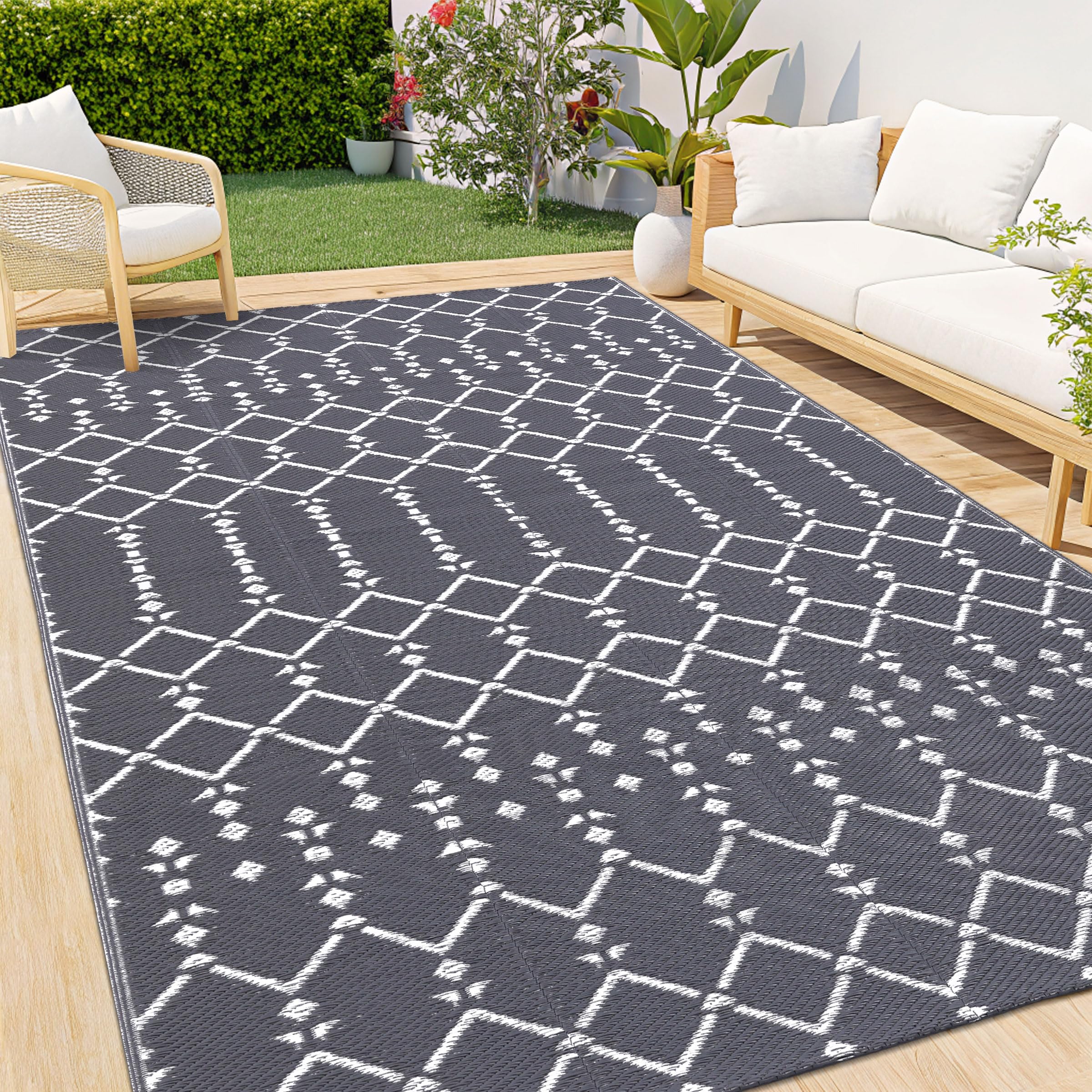 Homaxy Outdoor Teppich, BoXiMiYa