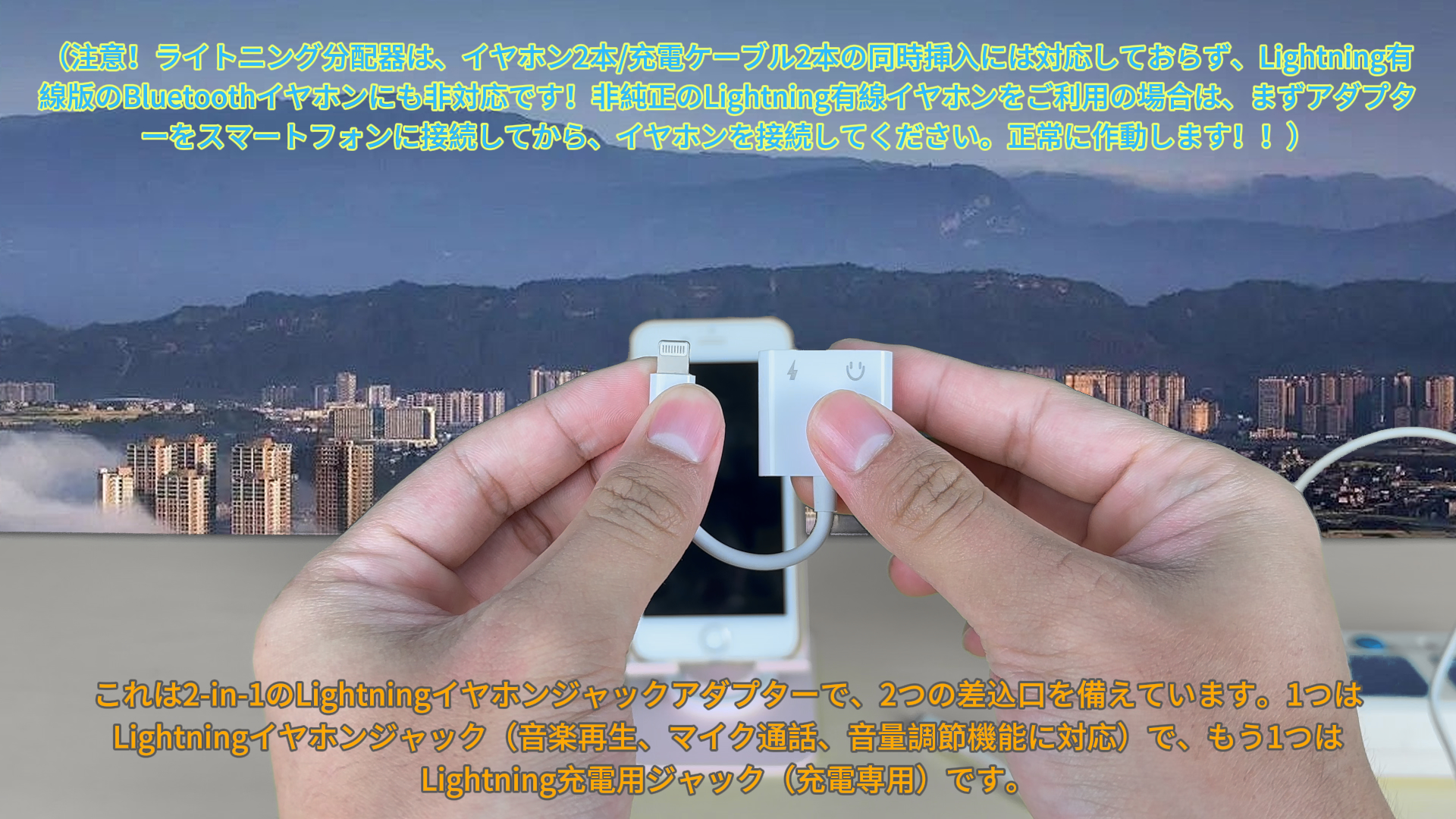 Amazon.co.jp: ライトニングイヤホンアジャックダプター(2パック
