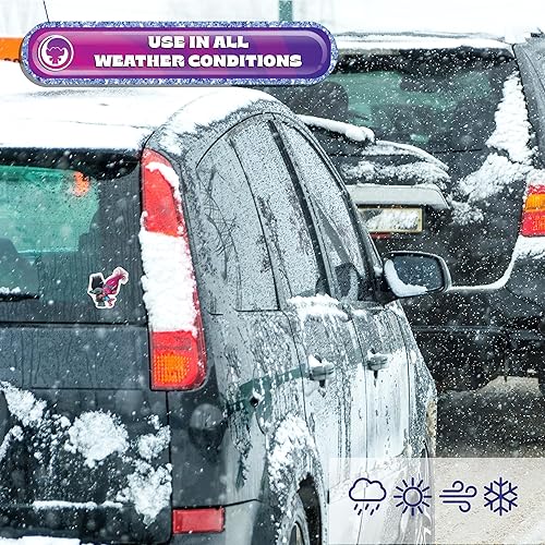 Miniatura 6 de DreamWorks Trolls Calcomanías de vinilo, juego de 12 calcomanías de película de Trolls para automóvil, botella de agua, bicicleta, casco, laptop,