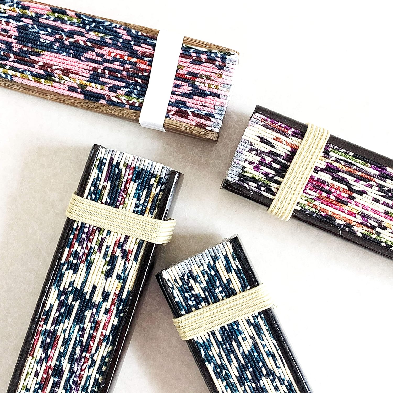 [くば笠屋] 扇子 レディース 沖縄限定 沖縄お土産 紅型扇子 パープル