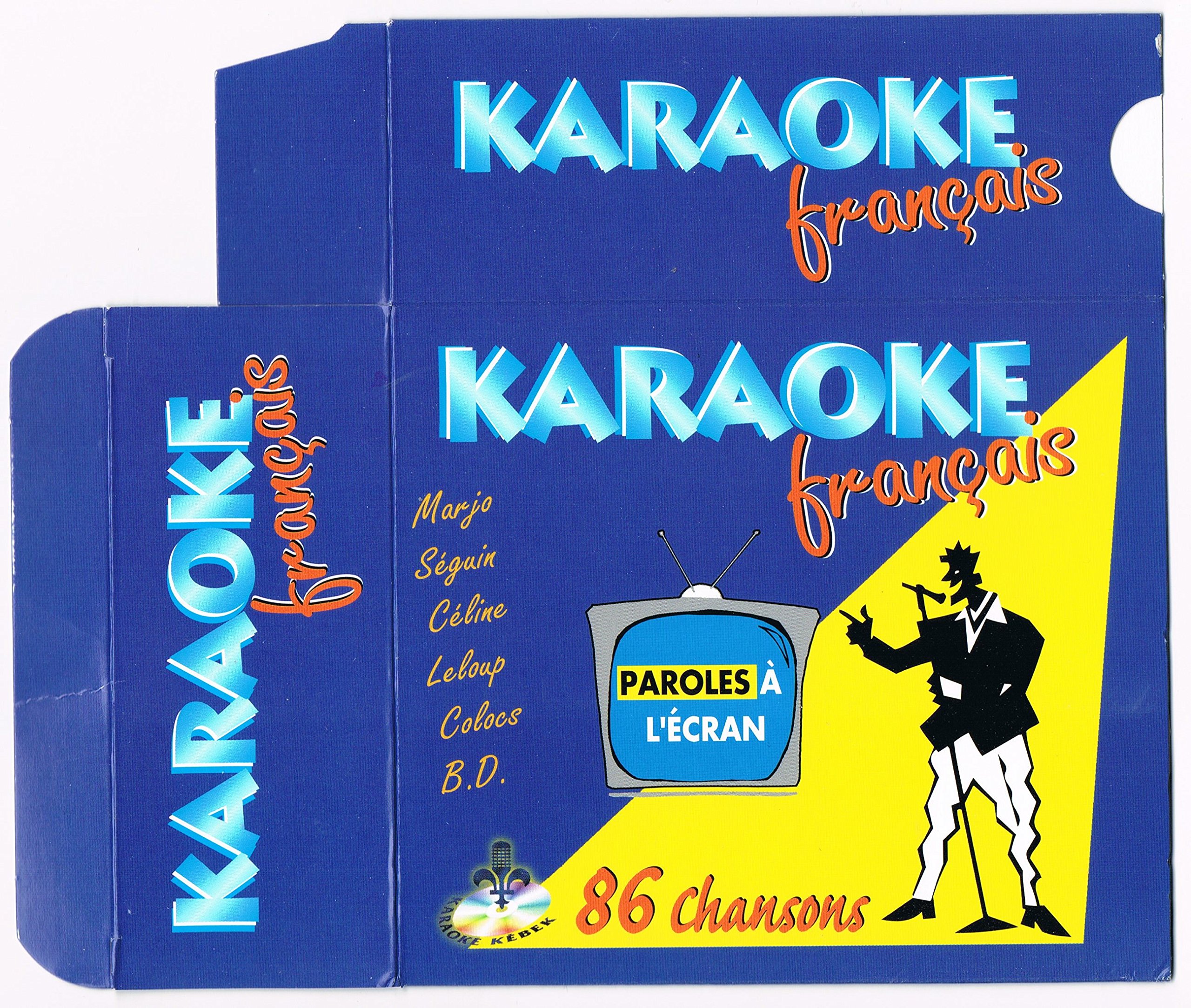 KARAOKE - KARAOKE FRANCAIS: 86 CHANSONS [Audio CD] KARAOKE
