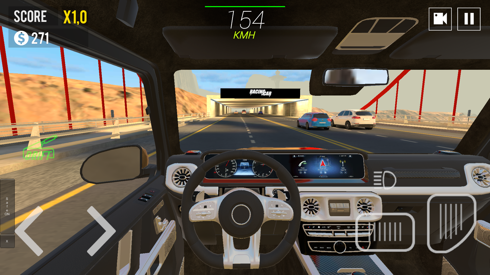 Racing in Car 2021. New game version 2025. Realistic car traffic