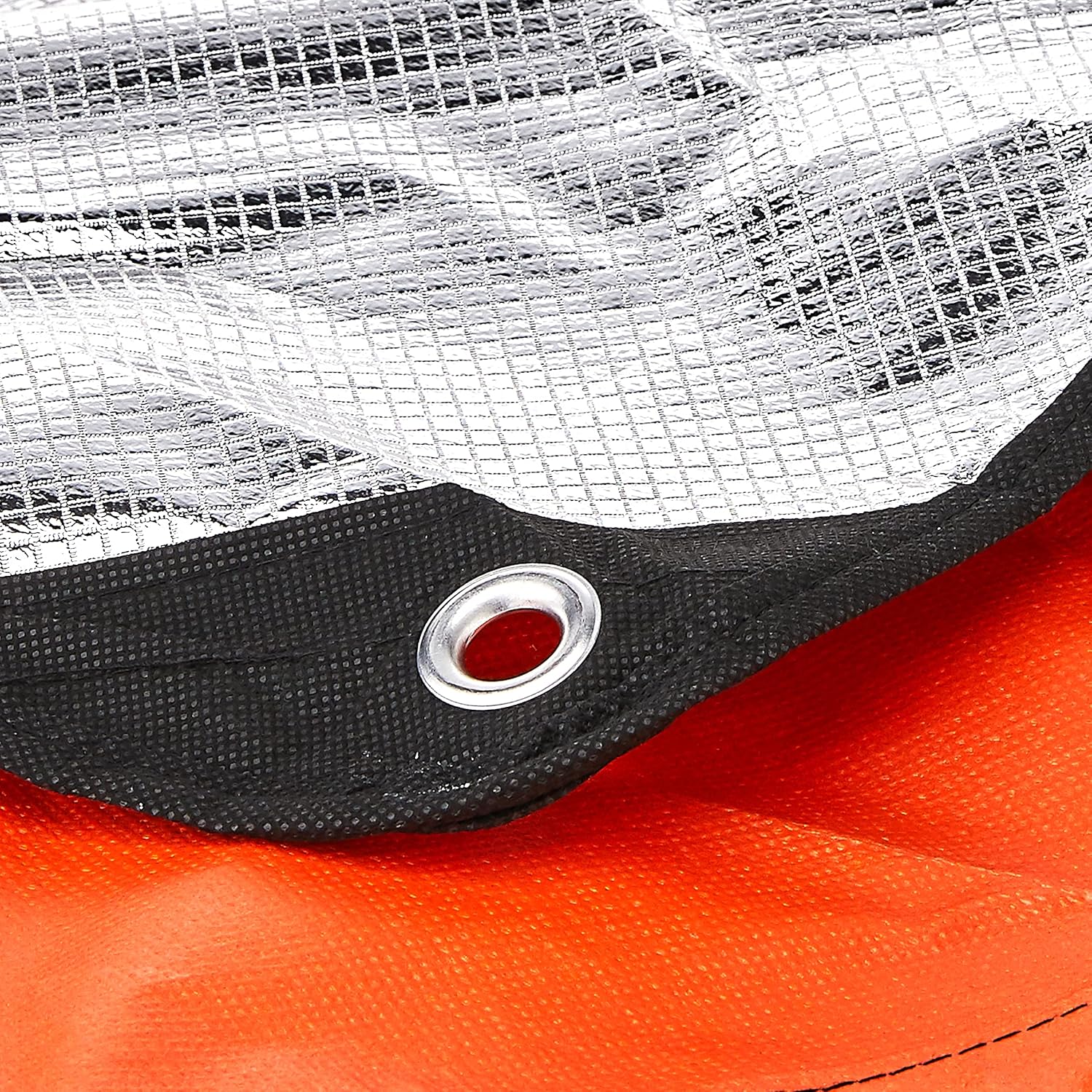 Potable Aqua Chlorine Dioxide Water Purification Tablets - 30 Count & UST Survival Blanket/Tarp 2.0 with Windproof and Waterproof Material for Emergency, Camping, Hiking and Outdoors