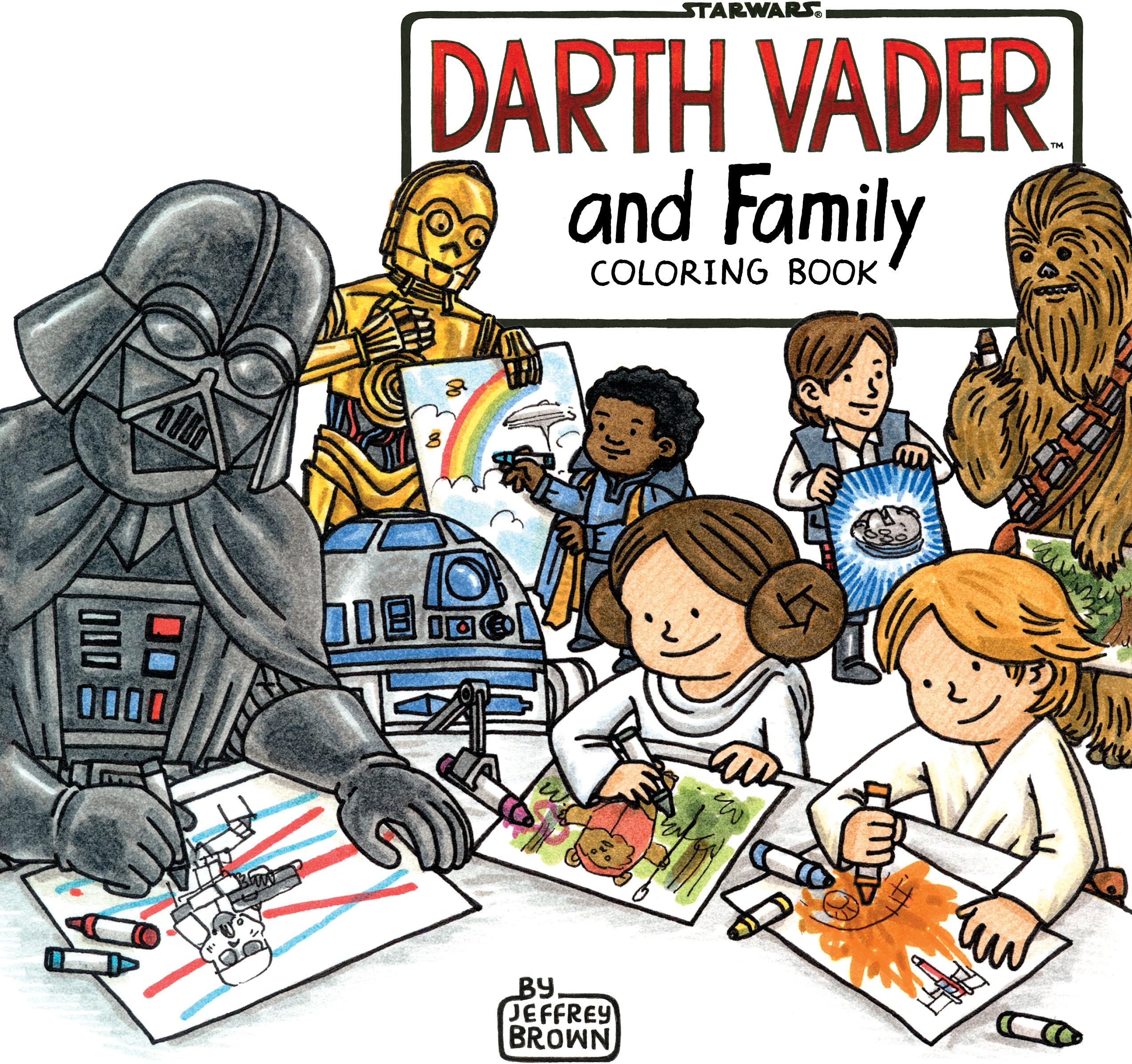 Darth Vader and Family Coloring Book: (Star Wars Book, Coloring Book for Everyone) (Star Wars x Chronicle Books)
