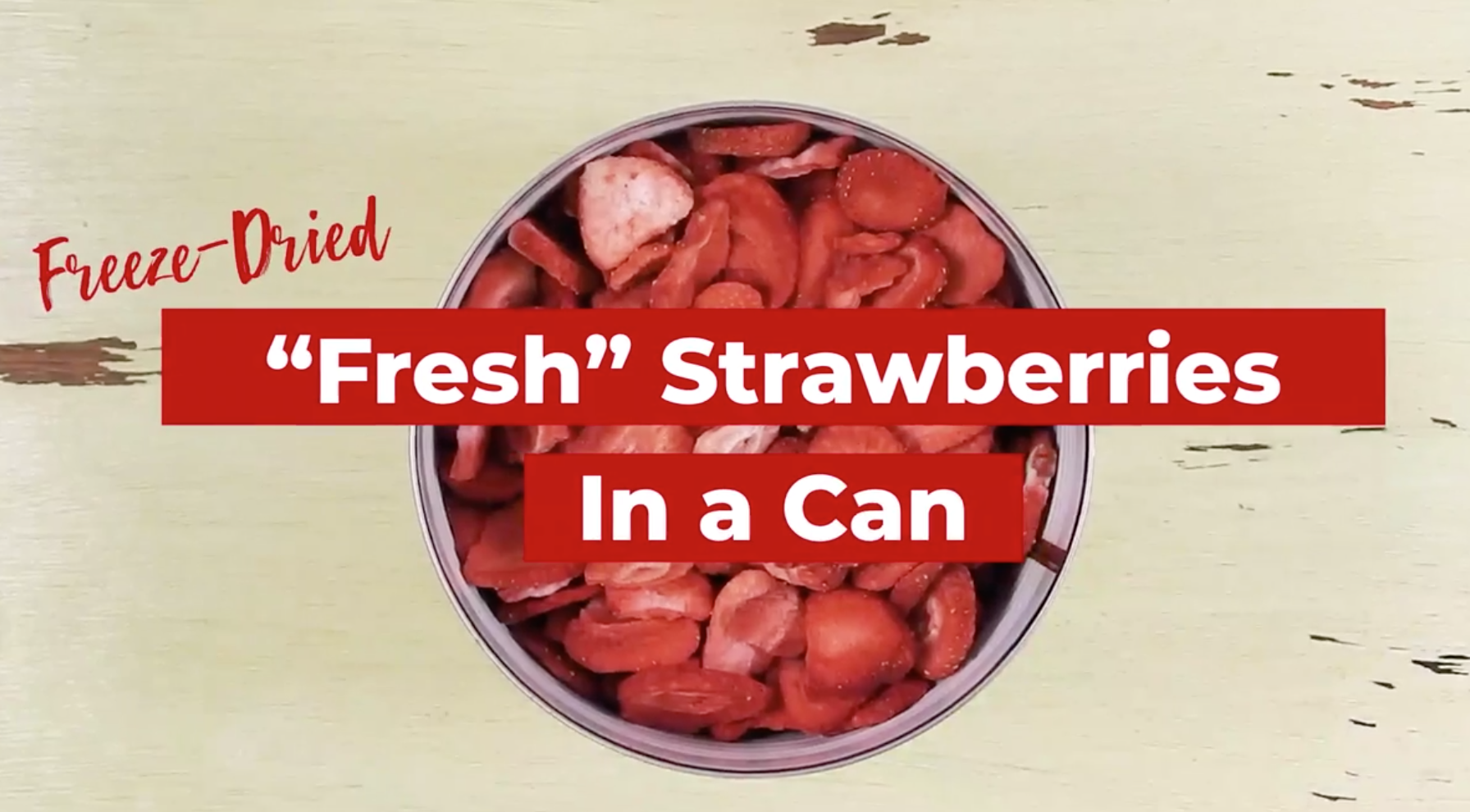 Augason Farms Freeze Dried Sliced Strawberries 6.4 oz 10 Can Vinceling