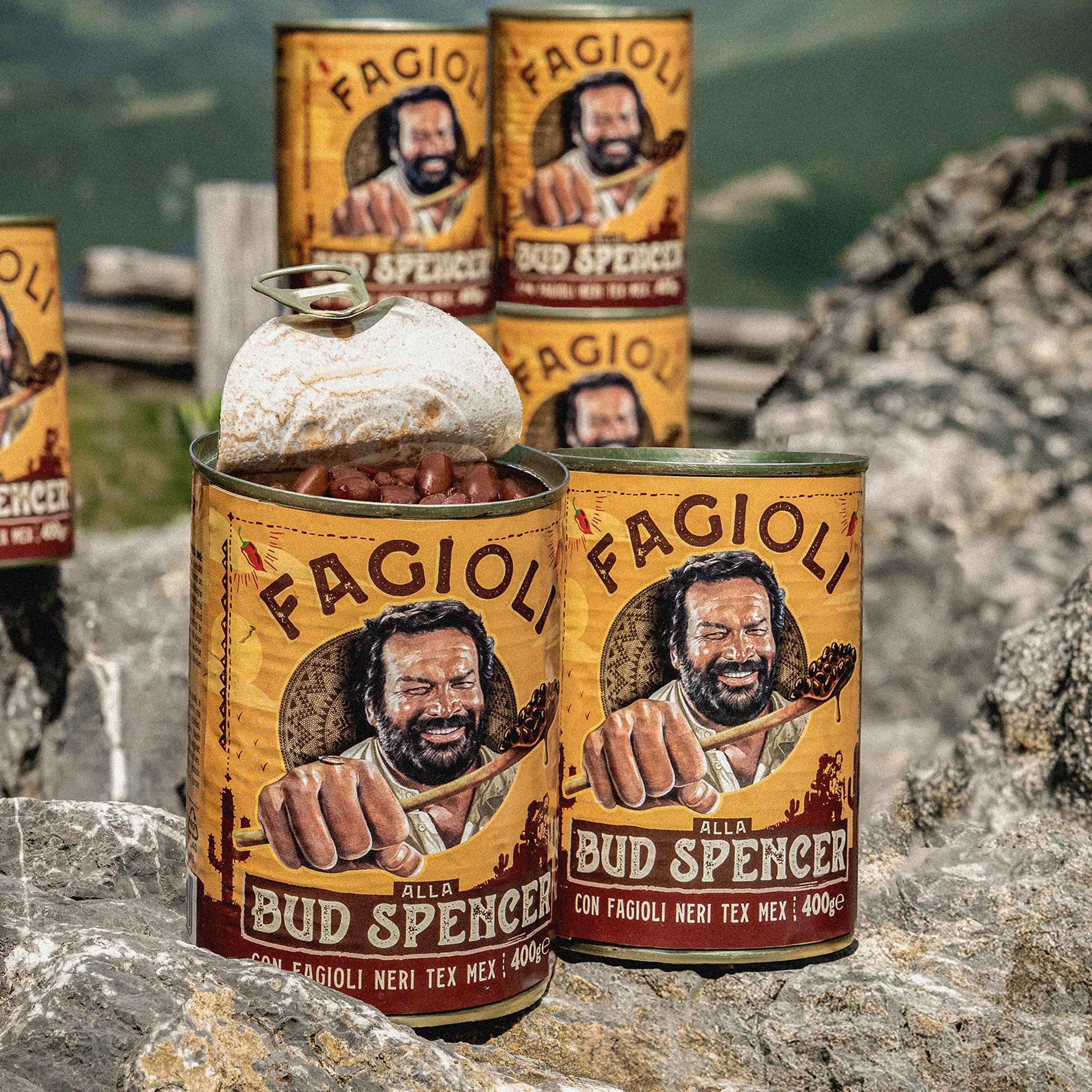 Fagioli alla Bud Spencer – Tex Mex (Vassoio da 12 Lattine da 400g)