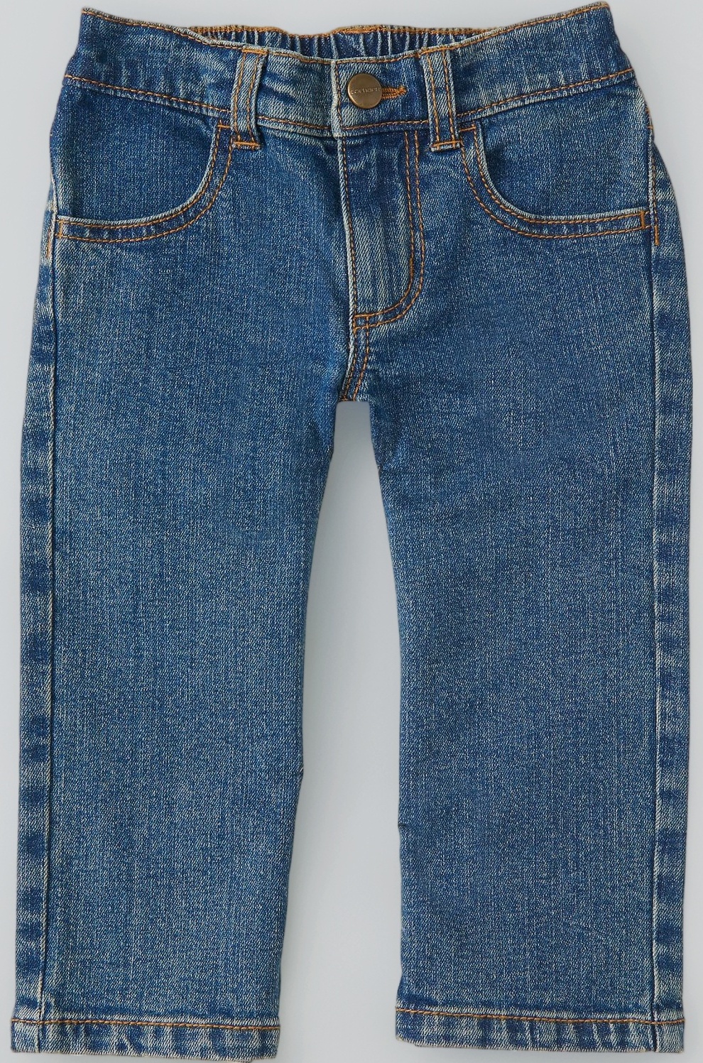 Baby Boys Denim Pant, Medium wash, 18 Months