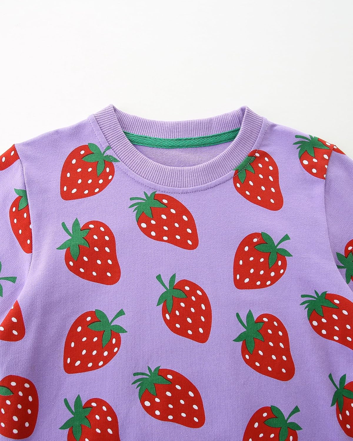 AIWUHE Toddler Cotton Sweatshirt Boys Girls Pullover Long Sleeve Tops 2-6Y