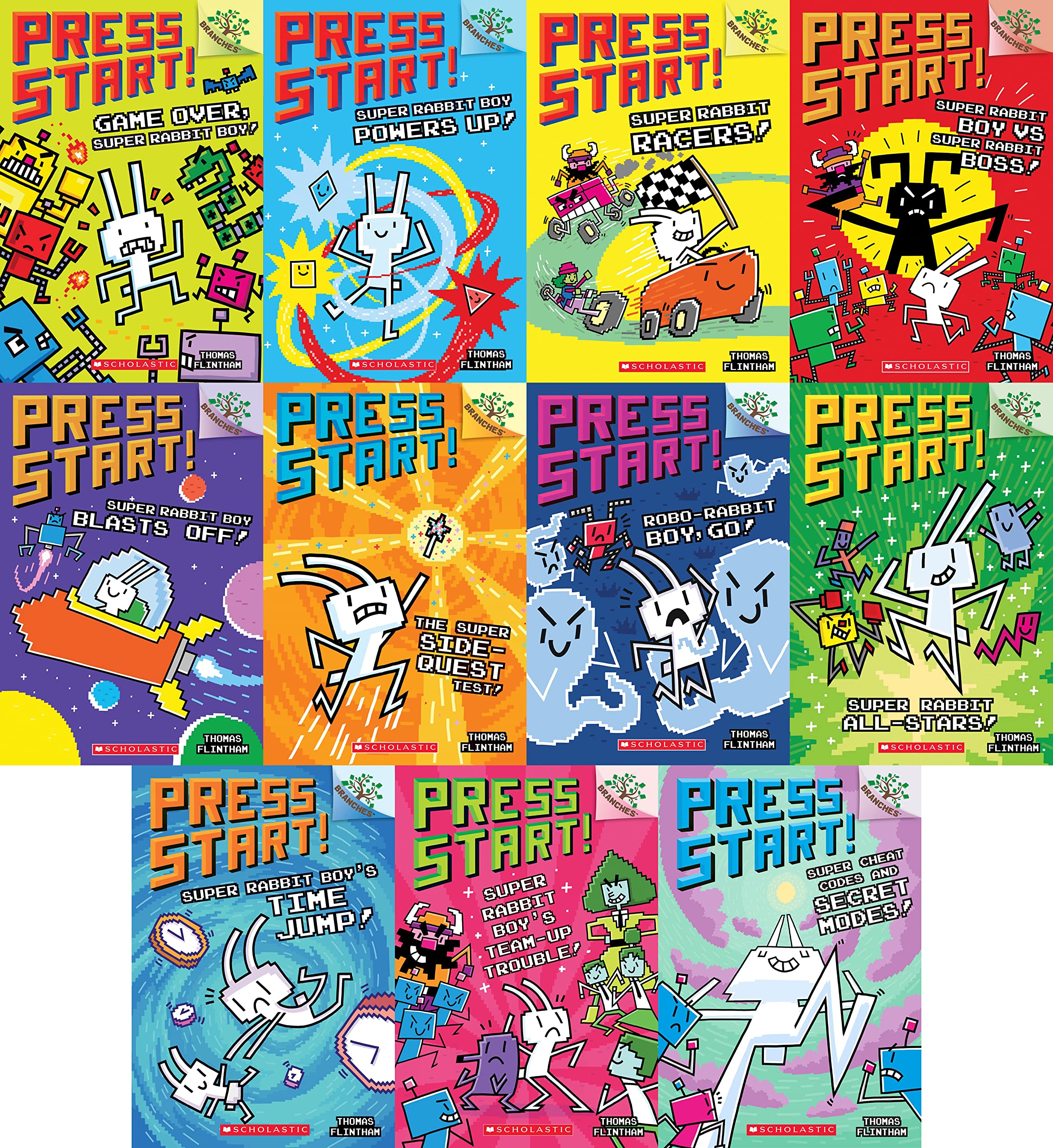 Press Start! Series Set (Books 1-10)