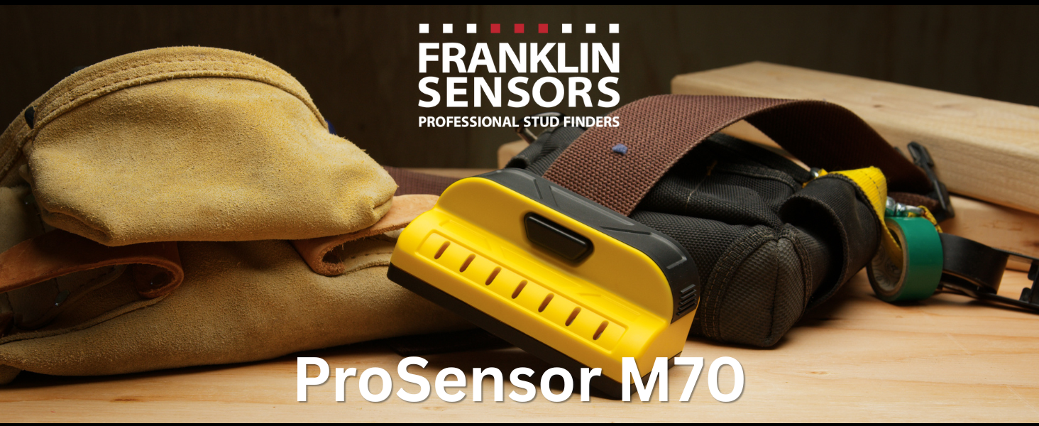 Franklin Sensors ProSensor MAX Stud Finder met 13 sensoren, hout en metaal noppendetector/wandscanner