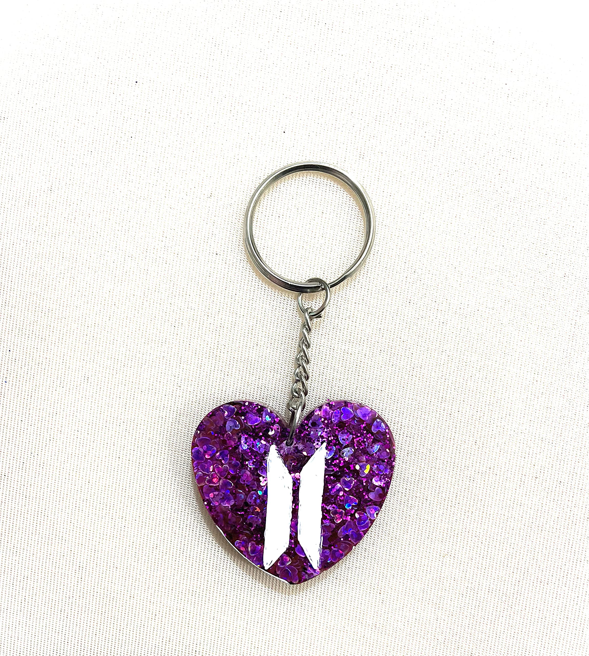 【BTS】 Heart mini charm♡JIN 8 Resin BTS keychain : Baran Umme Aiman: Amazon.in: Bags, Wallets