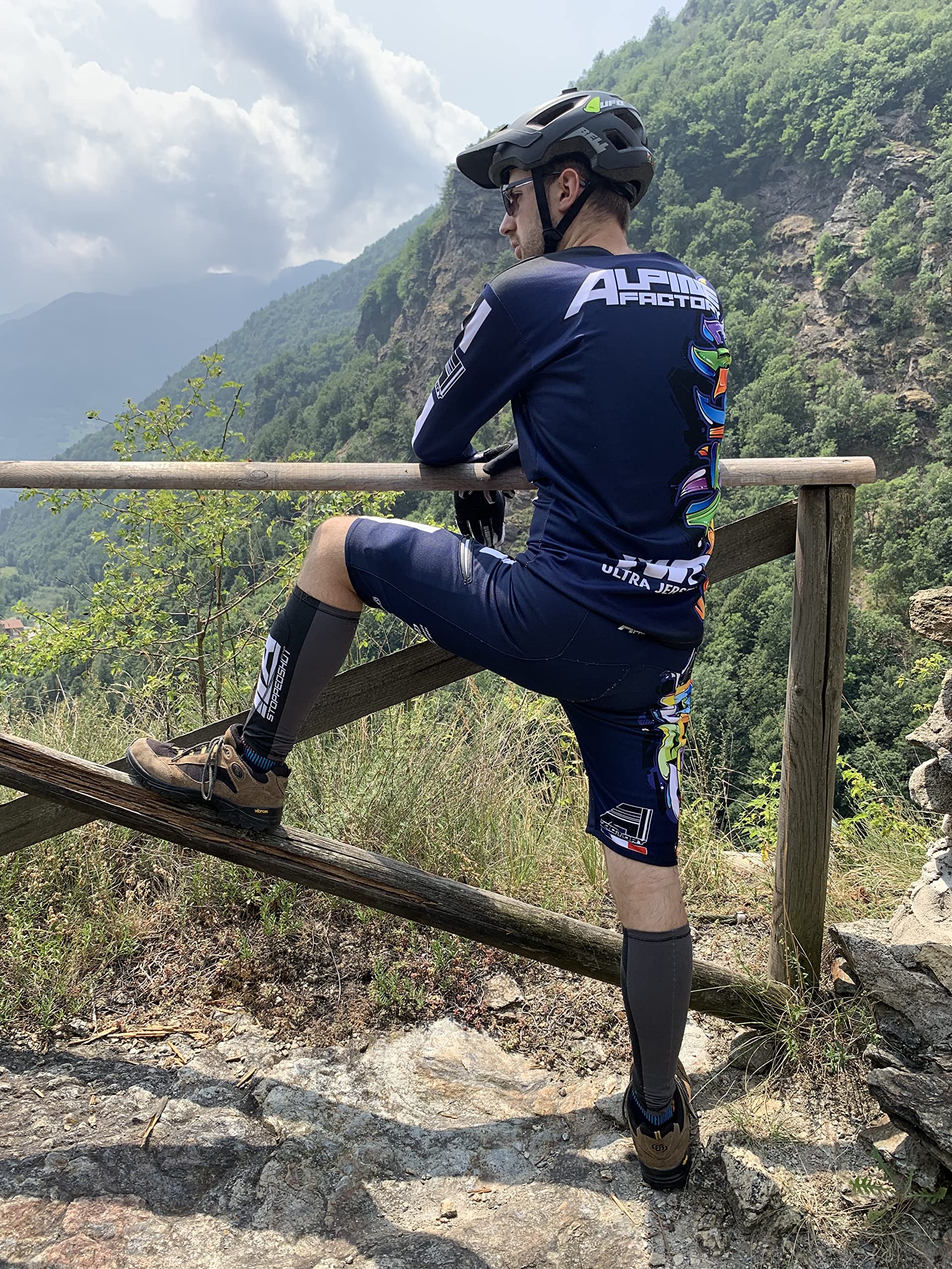 TLA Stop Shot Espinilleras MTB Enduro - Espinilleras Protecciones MTB SAS-Tec Certificados CE - Downhill BMX Accesorios y protección para piernas y espinilleras - Soporte para espinilleras con