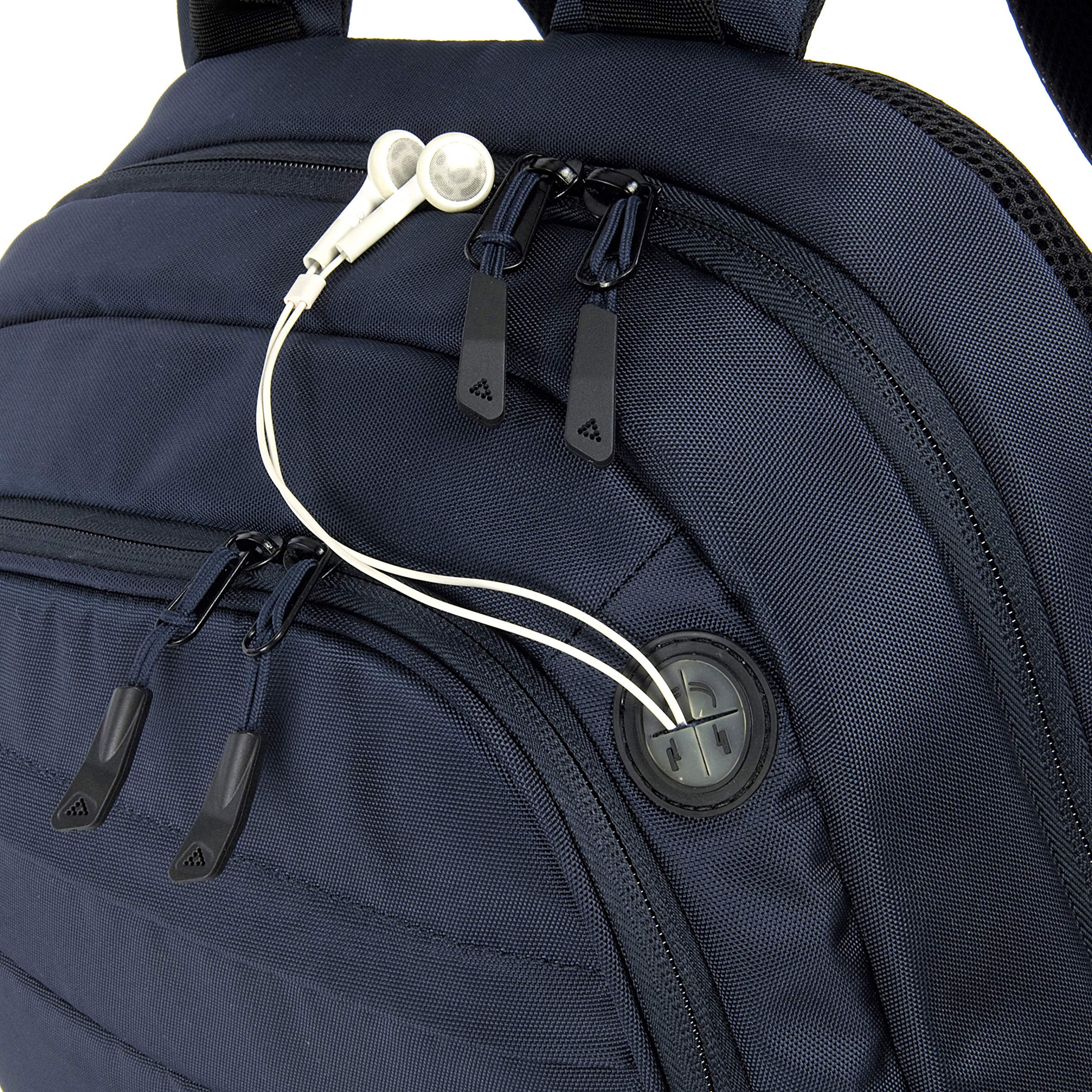 Tucano BLABK-B Zaino Lato Backpack per Portatili Fino a 17" e MacBook PRO 15" e 17 Blu