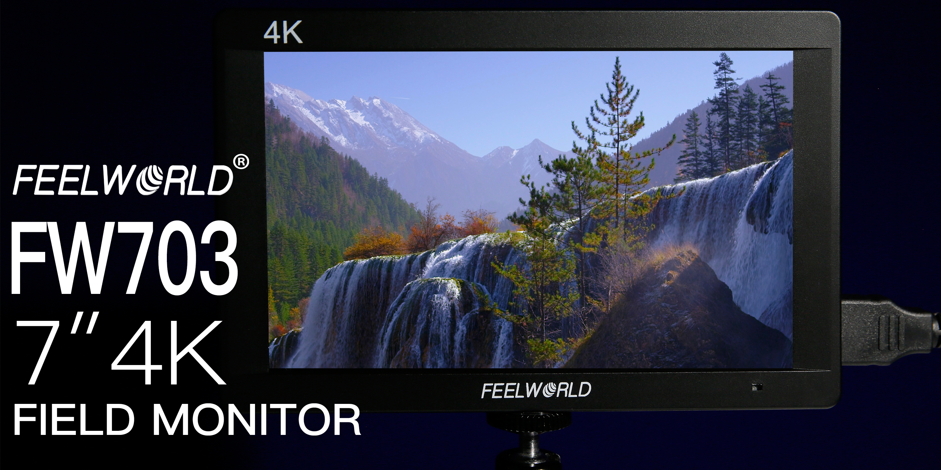 Monitor FEELWORLD FW703 7 Pollici Per Videocamera - Full HD Con Input 4K HDMI E SDI - Foto 10