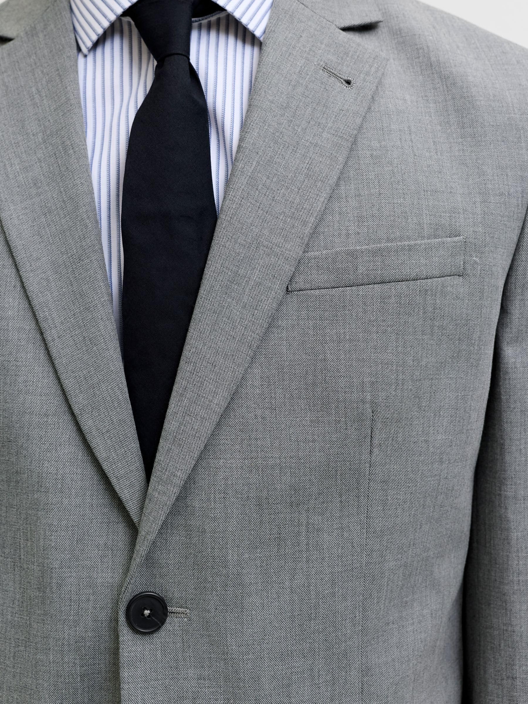 Jack & Jones JPRTHEO Blazer Noos, Jasnoszary melanż/dopasowanie: regular fit, 50