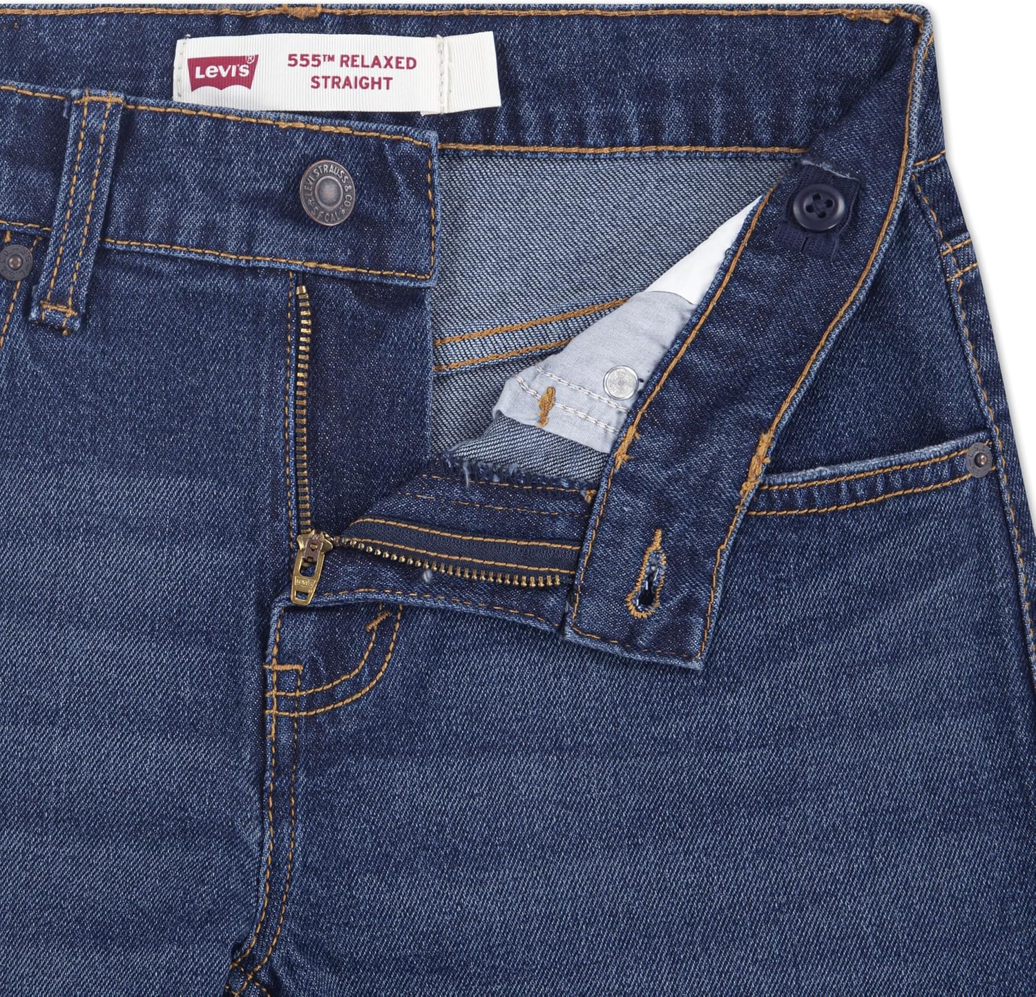 Boys' Relaxed Straight Fit Jeans