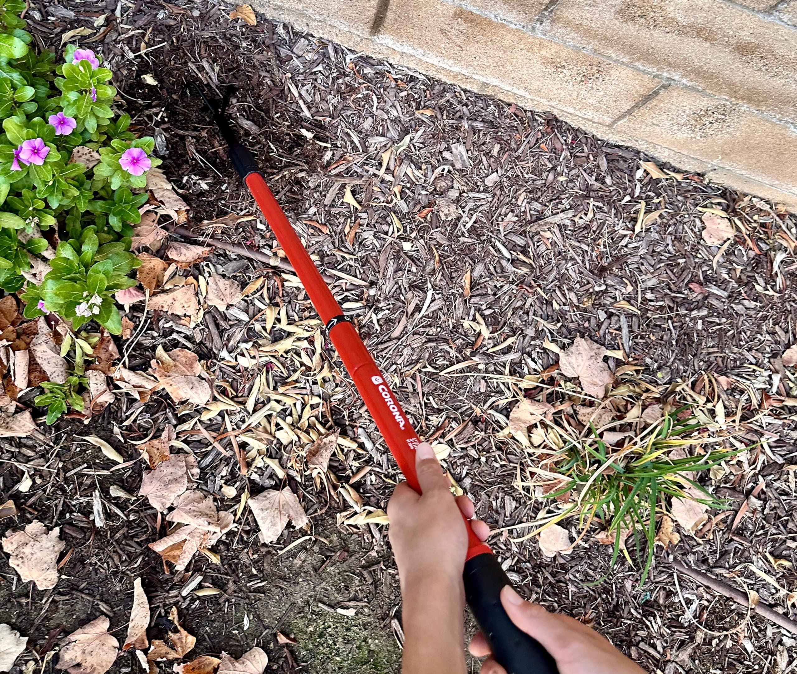 Amazon.com : Corona Tools Extendable Handle 3-Tine Hoe for Raised