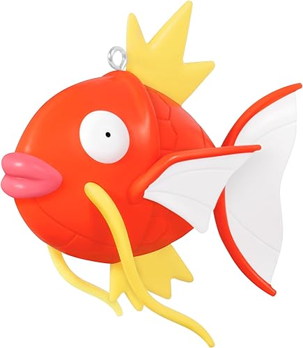 Hallmark Keepsake Adorno de Navidad 2024, Pokémon Magikarp, regalos para fanáticos de Pokémon