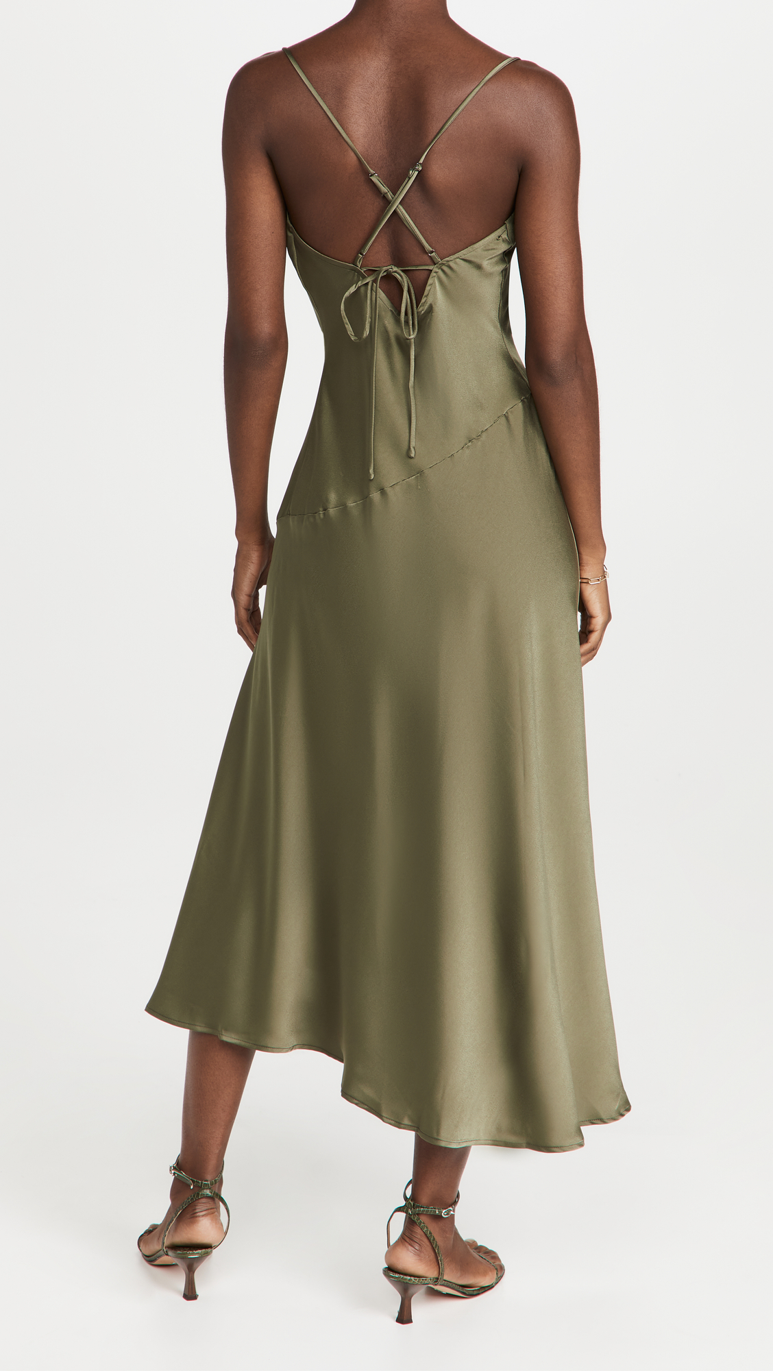 ASTR the label Women's Gaia Dress, Sage, Green, XS | B2B Liquidation