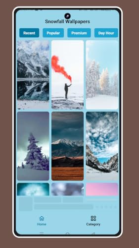 Snowfall Wallpapers - Snowfalling Live Wallpaper – vue 2