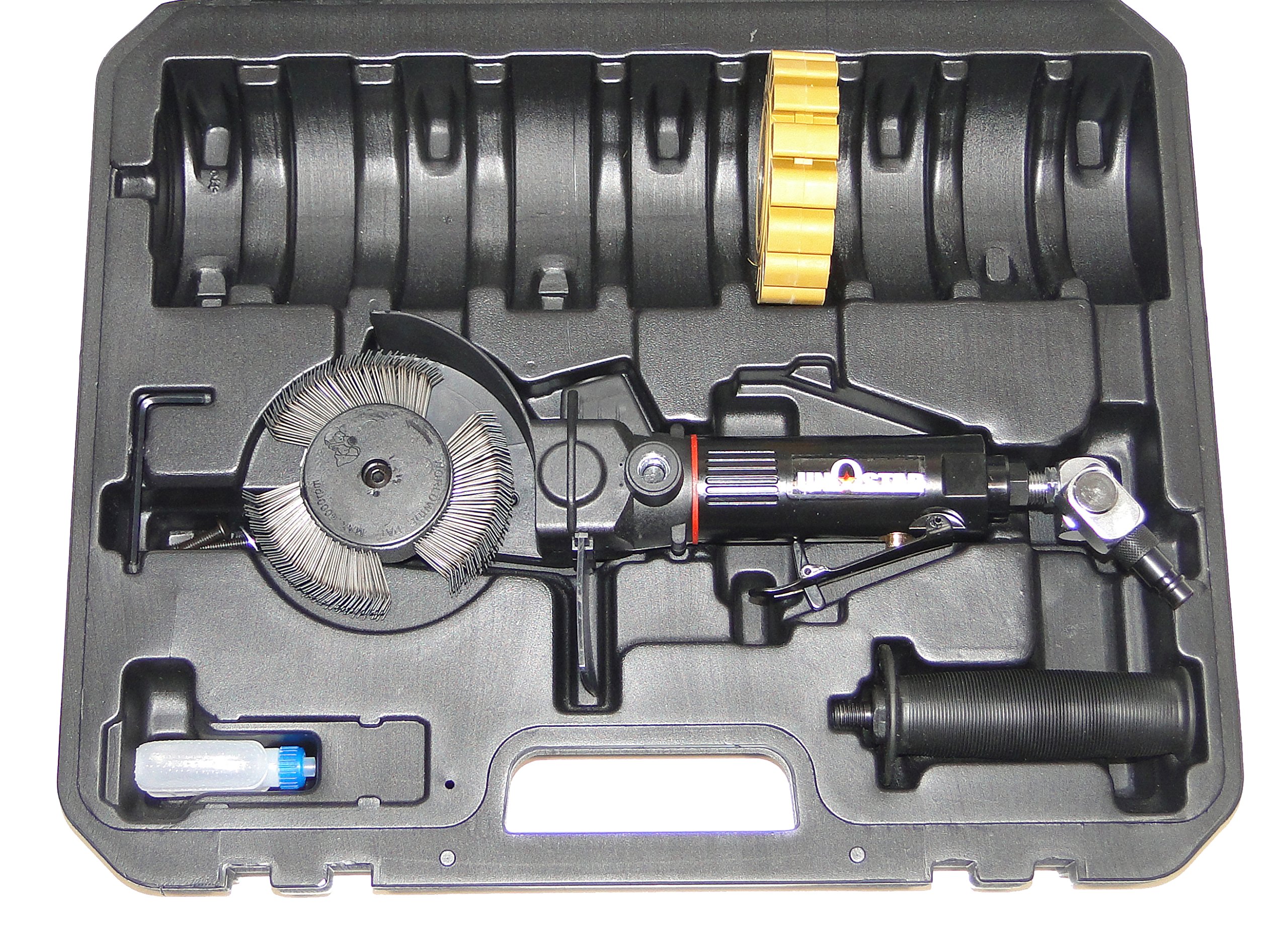 Valise avec Brosseuse Pro équipée avec 1 brosse et 1 gomme