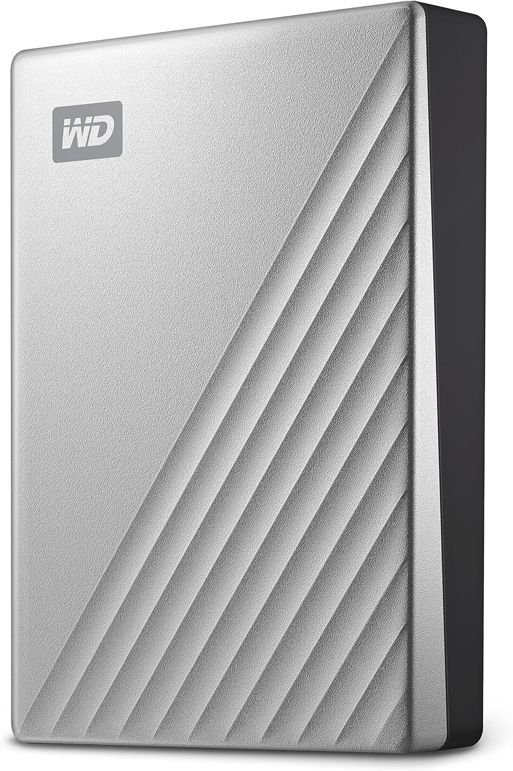 4TB My Passport Ultra for Mac Silver Portable External Hard Drive HDD, USB-C and USB 3.1 Compatible - WDBPMV0040BSL-WESN