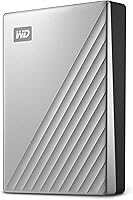 Vista 1 de Western Digital 2TB My Passport Ultra para Mac Plata Disco Duro Externo Portátil HDD, Compatible con USB-C y USB 3.1 - WDBPMV0040BSL-WESN