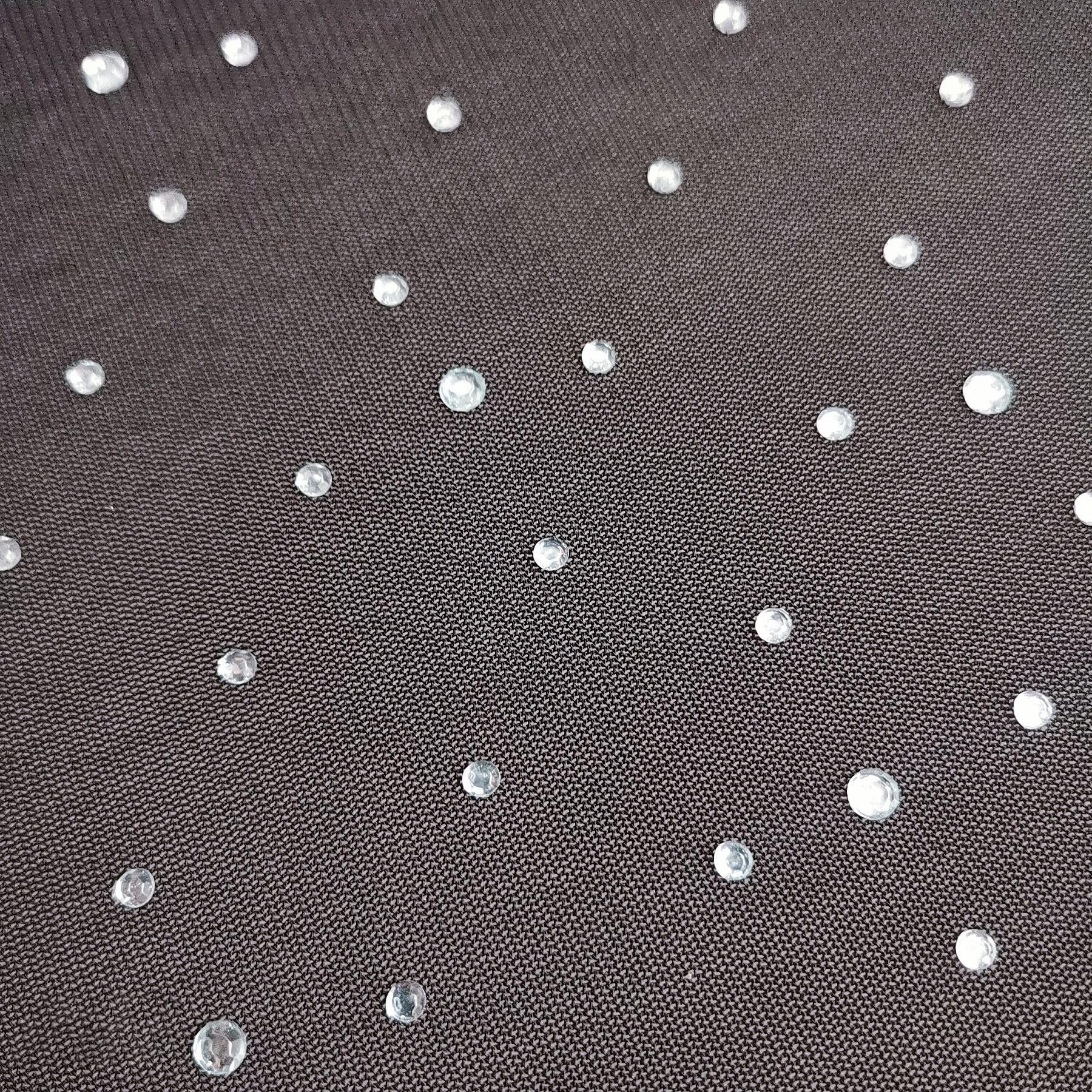 Tela de tul de 3 yardas con diamantes de imitación, 150 cm de ancho, cinta de tul negra, tela decorativa para manualidades, costura, manualidades, cortinas, vestidos, vestidos, decoración