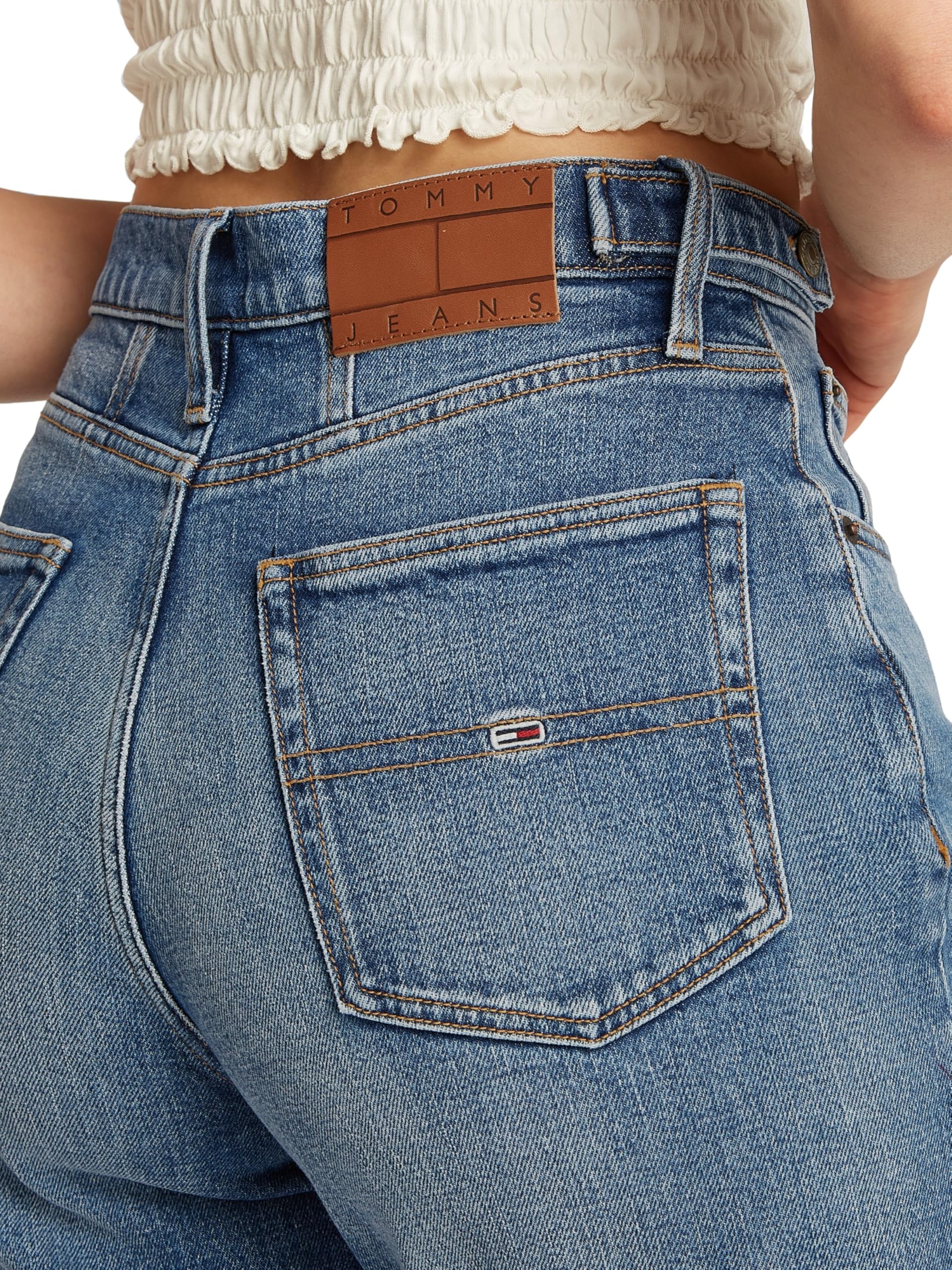 Tommy Jeans Jean Femme Mom Jean Taille Haute