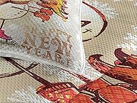 Vista 3 de Ambesonne - Colcha multicolor de tres tamaños a