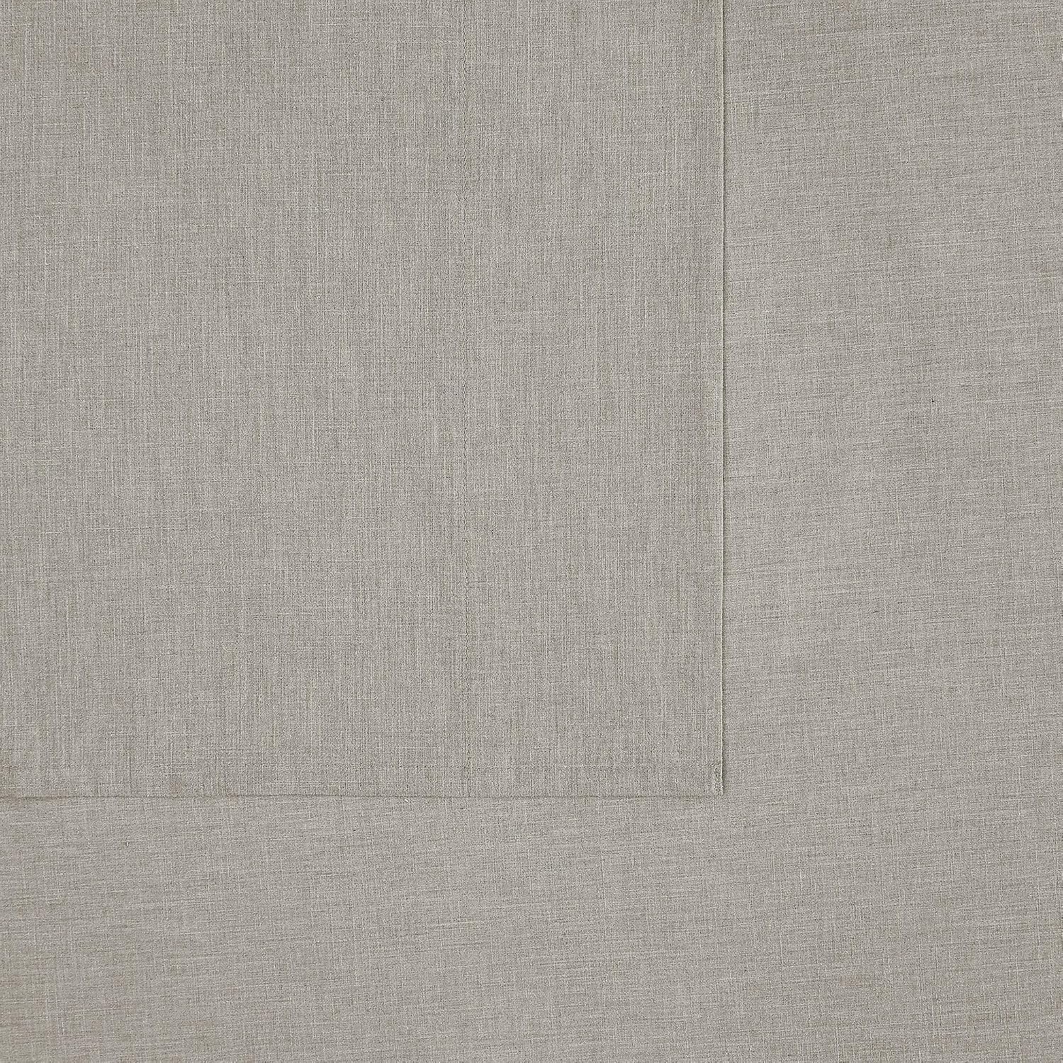 Frye Dusted Denim Cotton and Polyester Blend 55% Cotton/45% Polyester Deep Pocket 4 Piece Queen Sheet Set in Grey, All Season, Adult Size, Oeko-TEX Certified